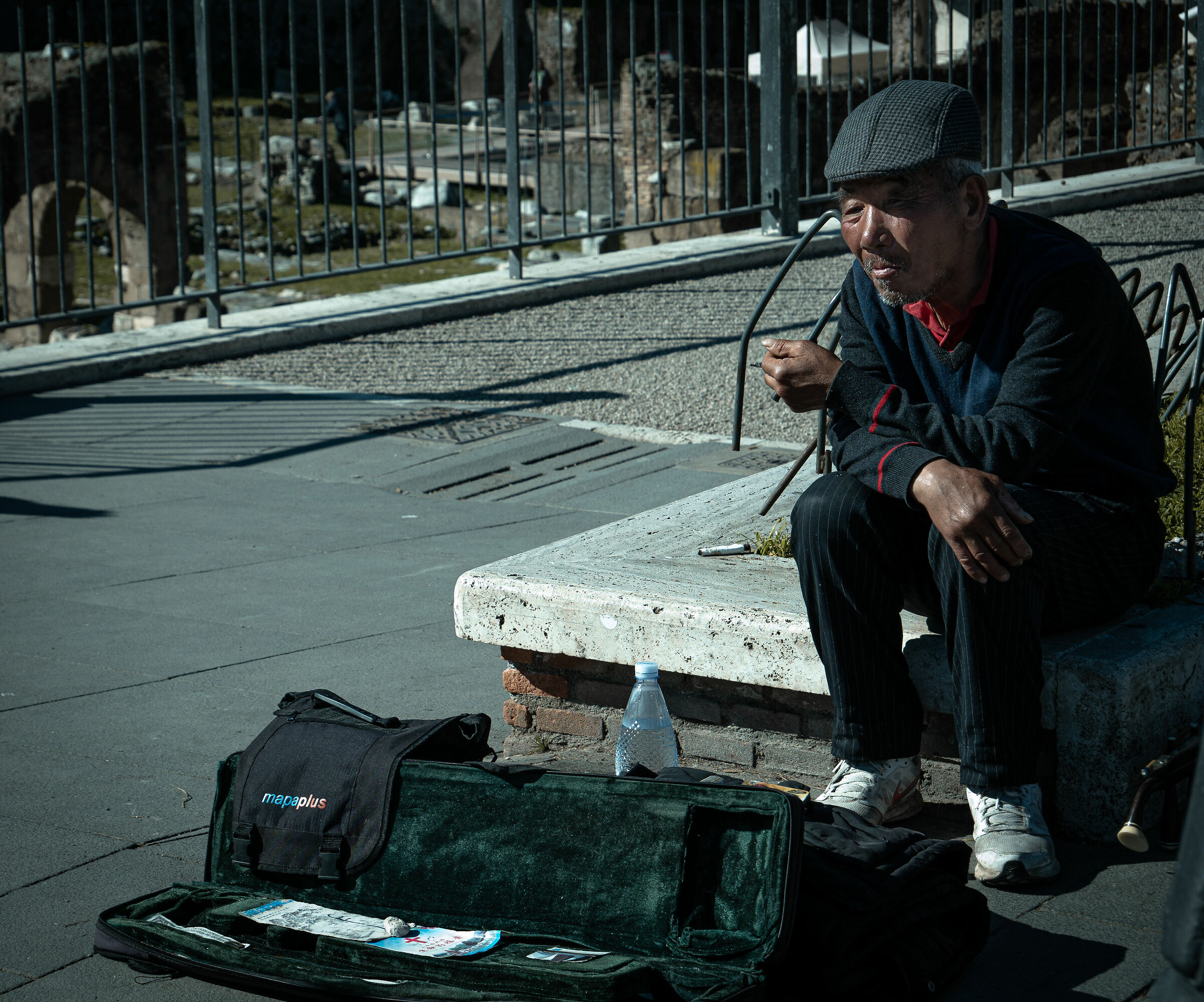 lo sguardo perso....