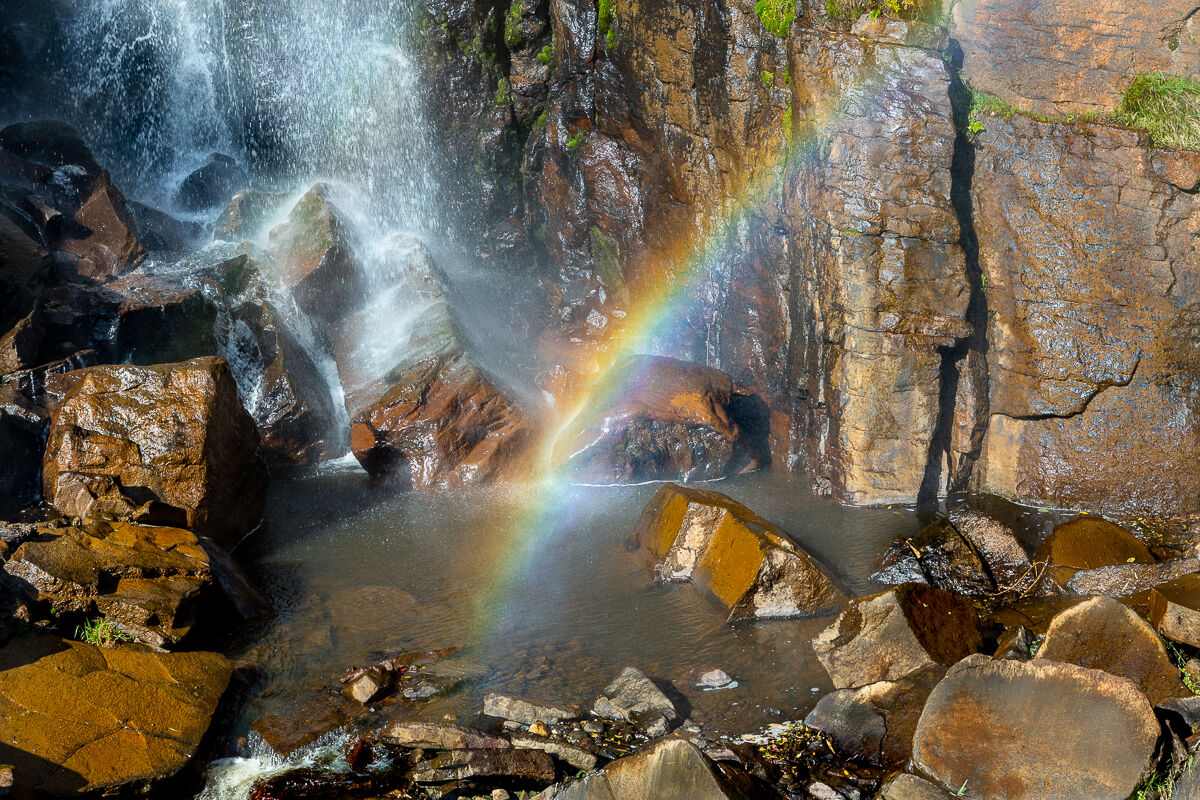 Where the rainbow is born.