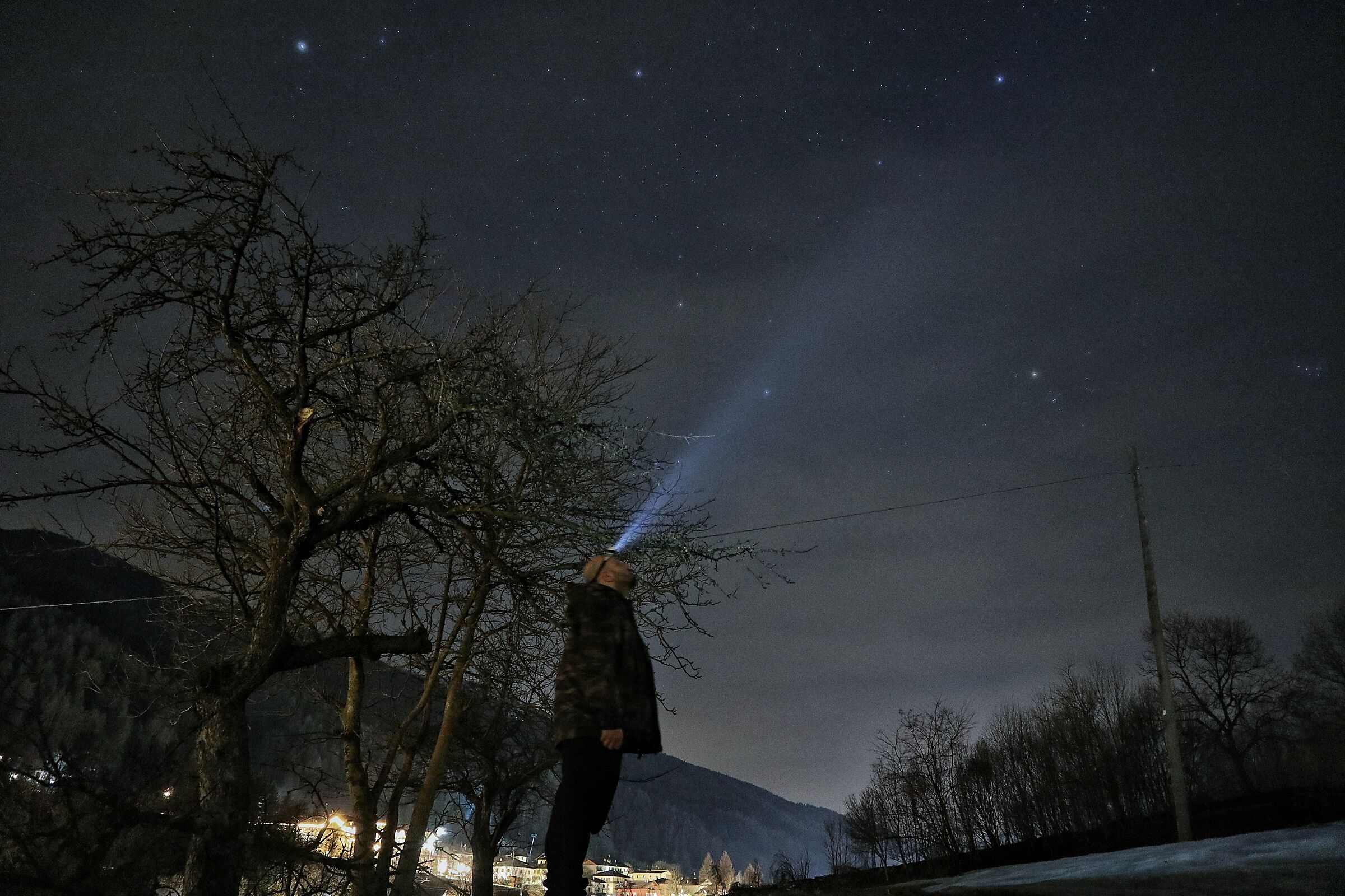 Evening in the mountains