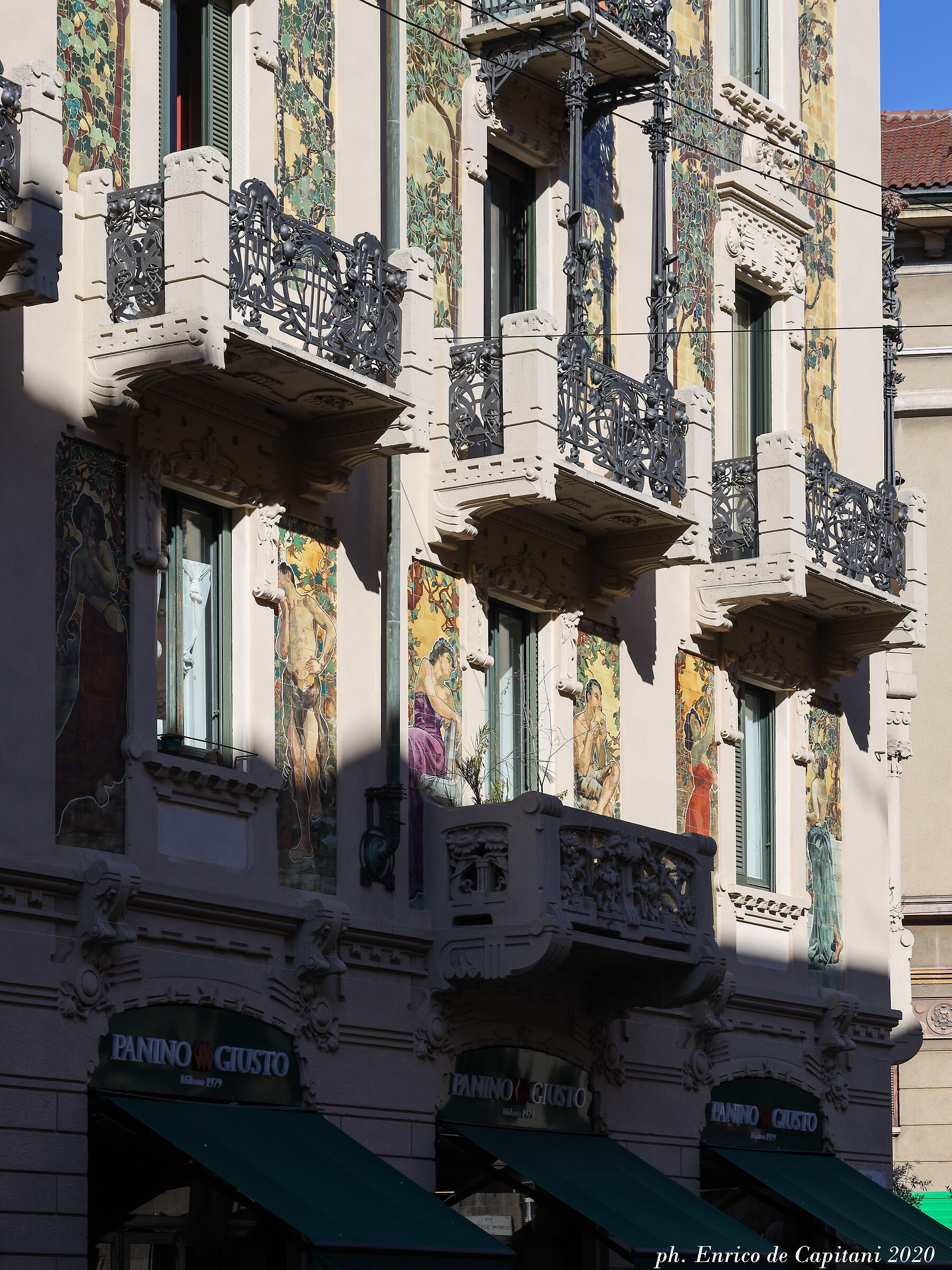 Casa Galimberti in Malpighi Street
