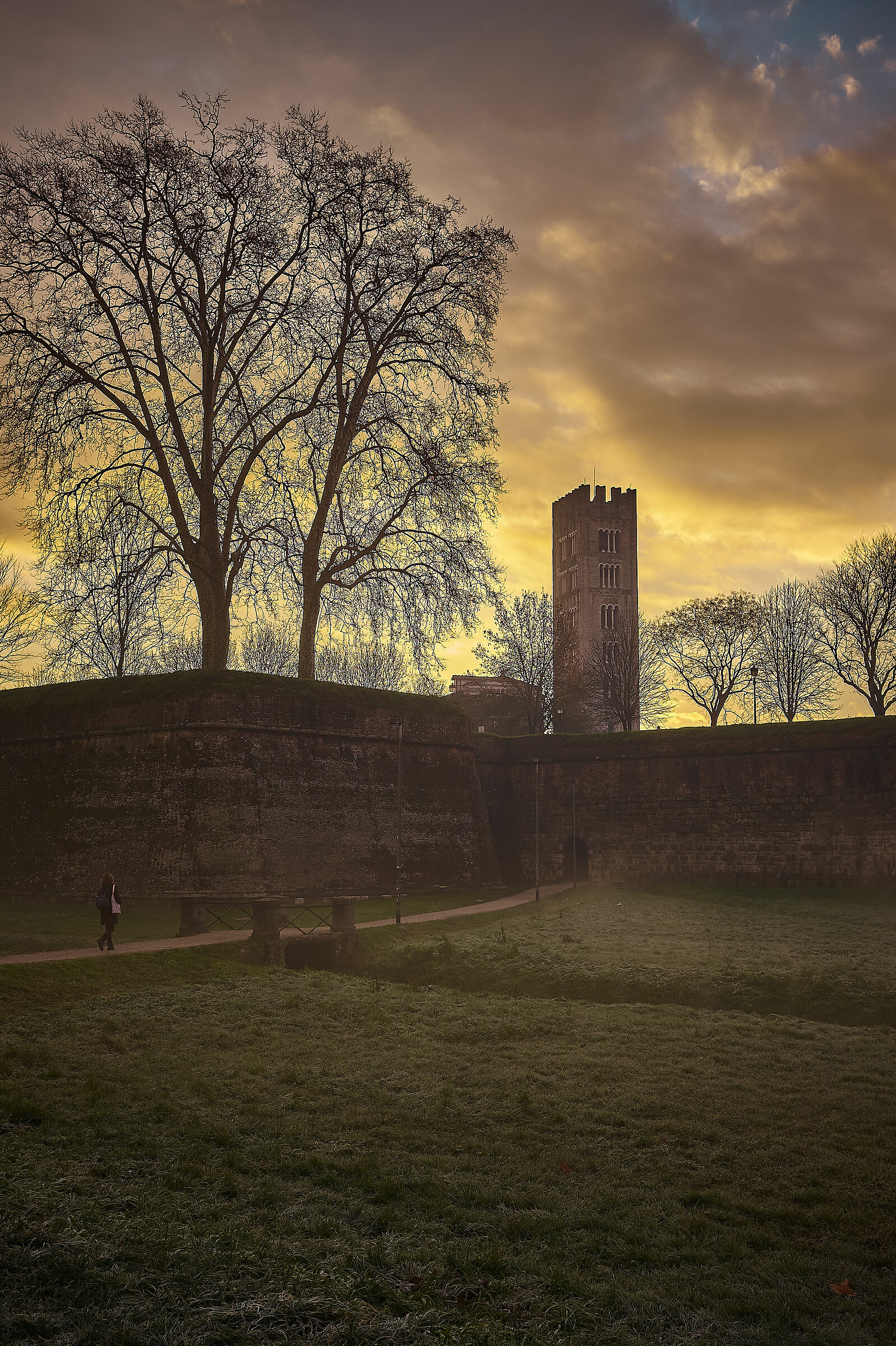 La mattina, andando a lavoro