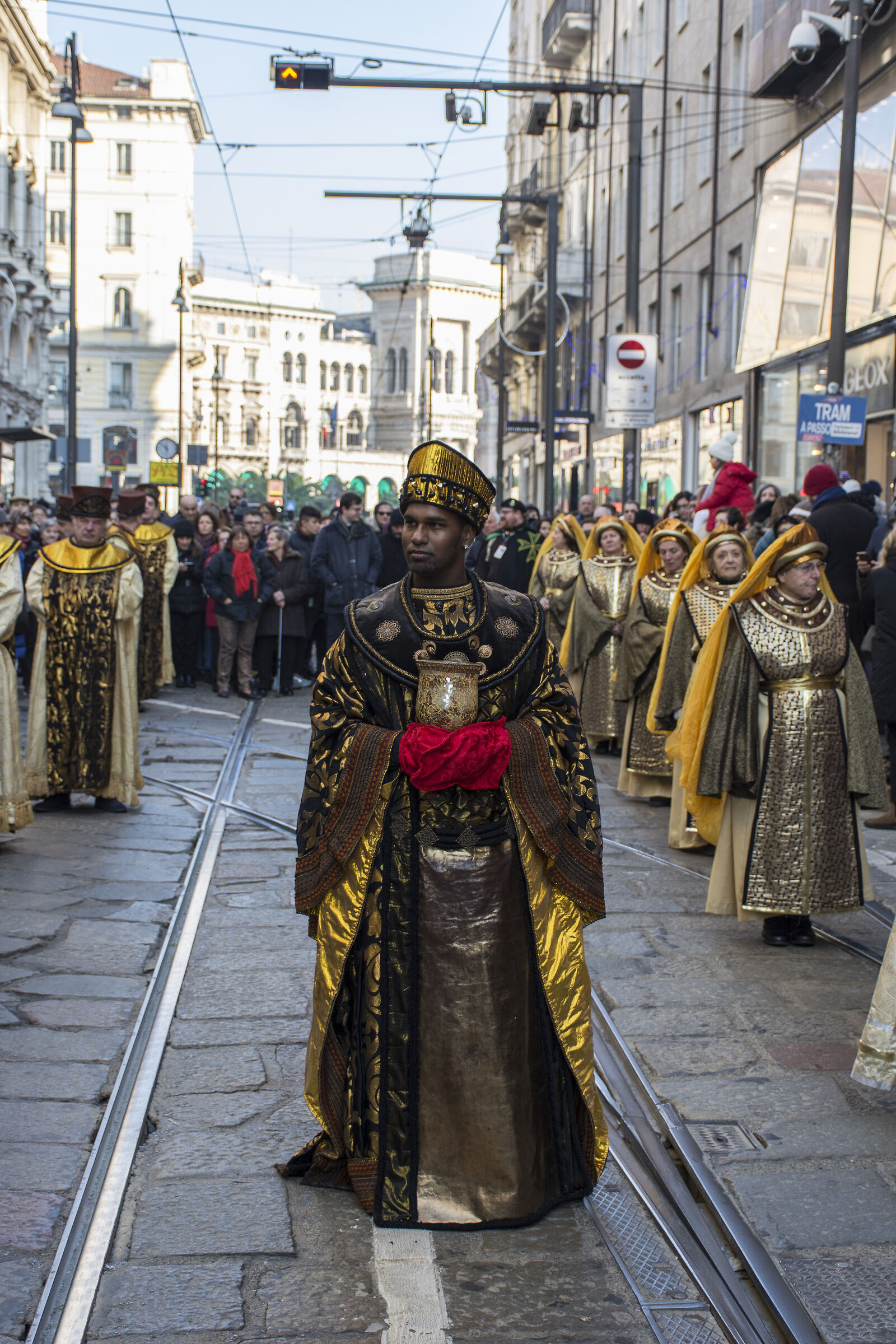 Parade of the Wise Men in Milan