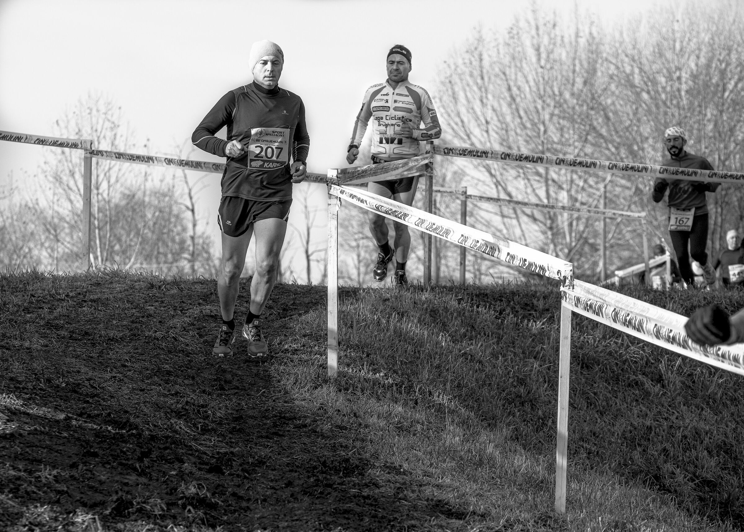 5 Mulini in bianco e nero