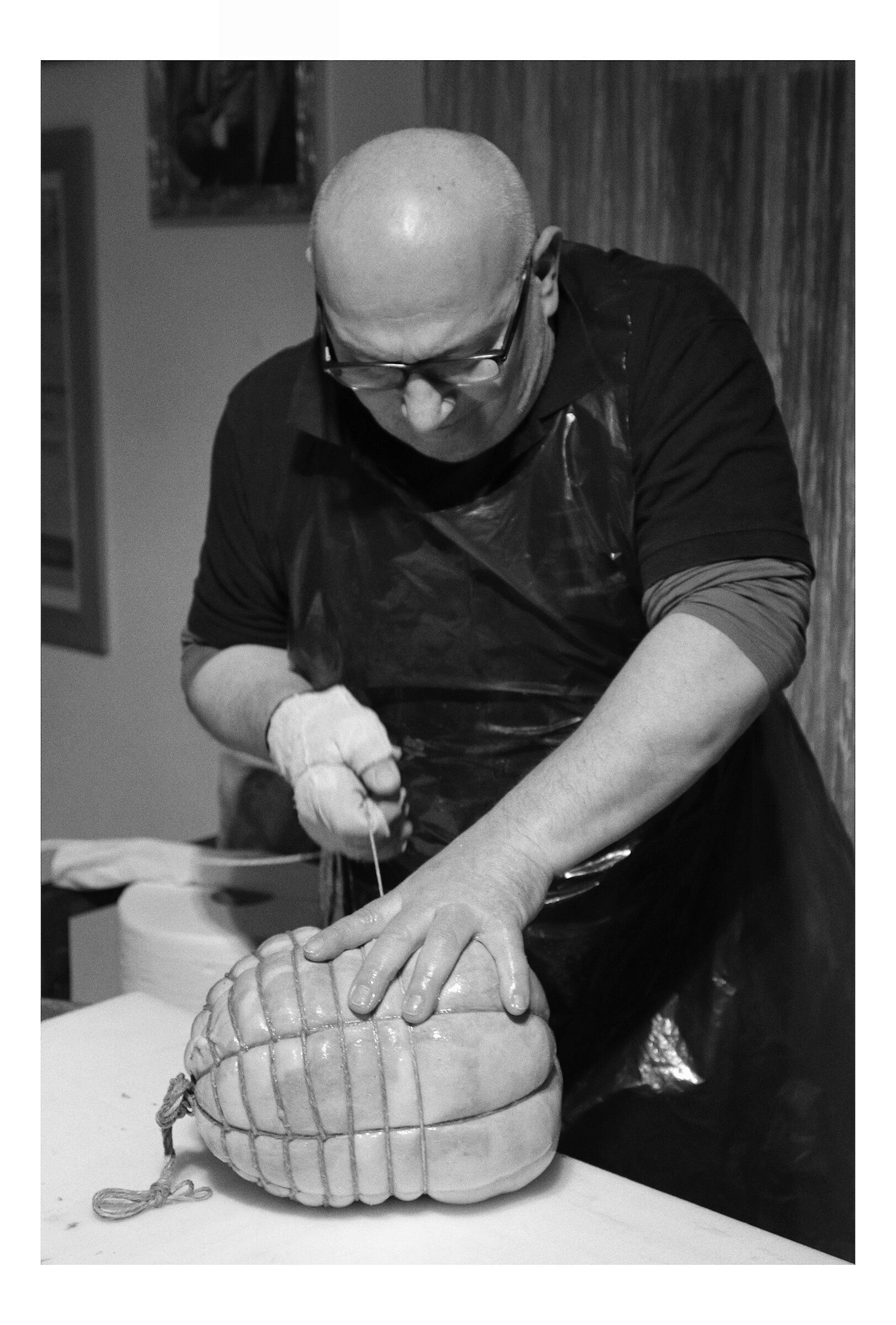 Culatello's ligature.