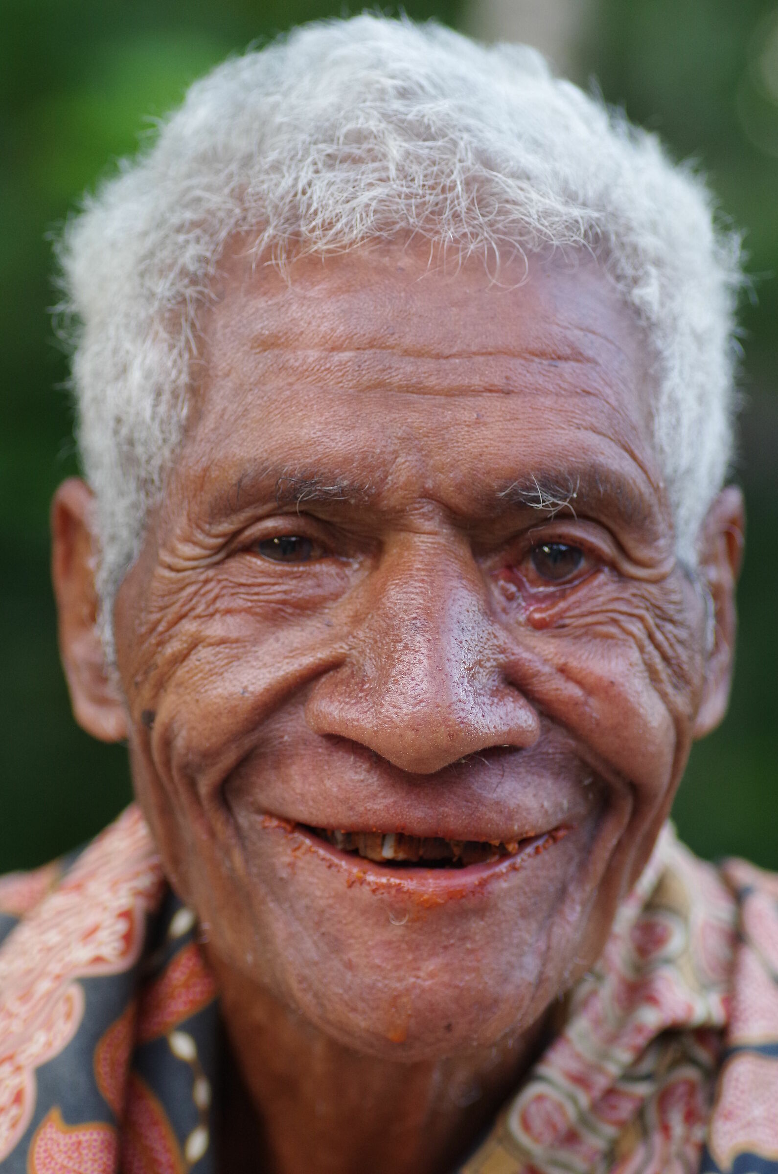 Atoni ethnic elder, West Timor, Indonesia