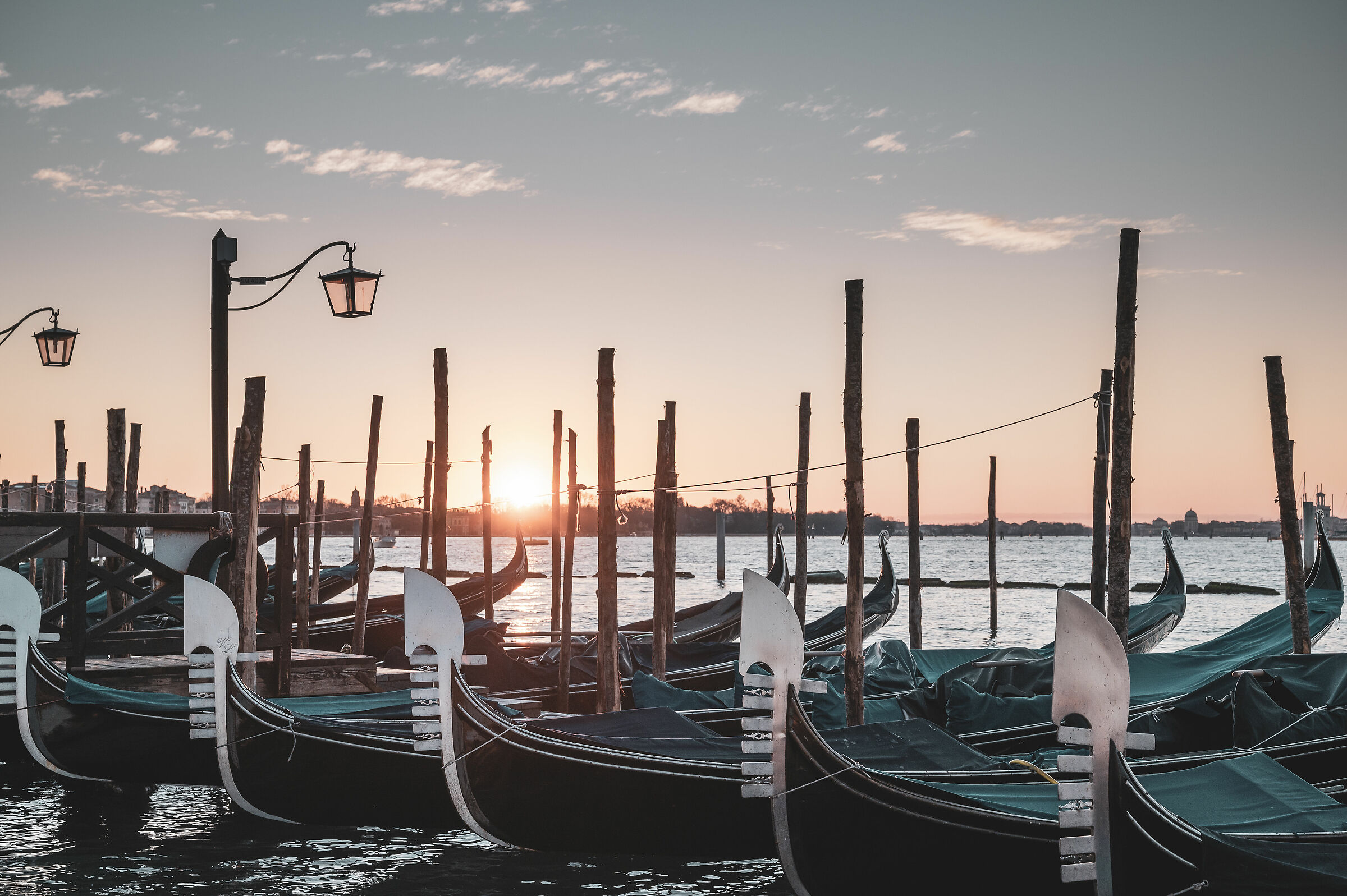 Tramonto sulla laguna