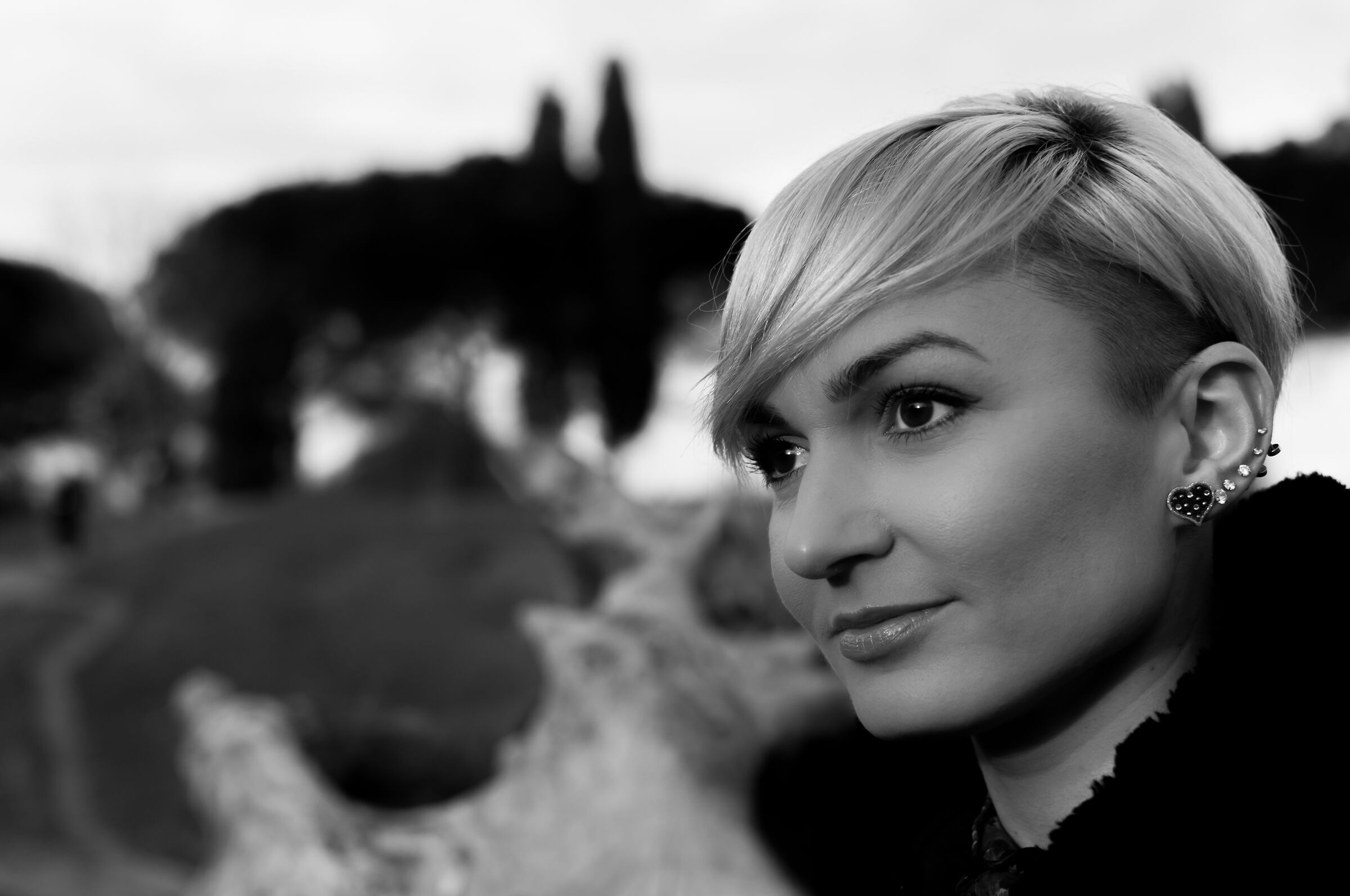 primo ritratto b/w