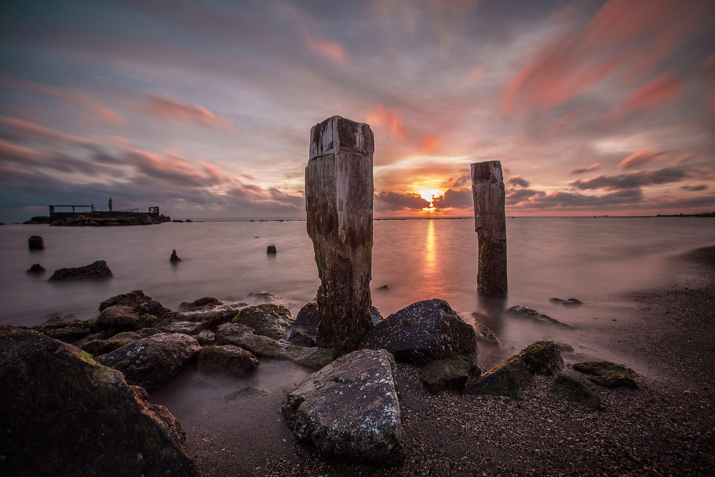 what's left of the old jetty