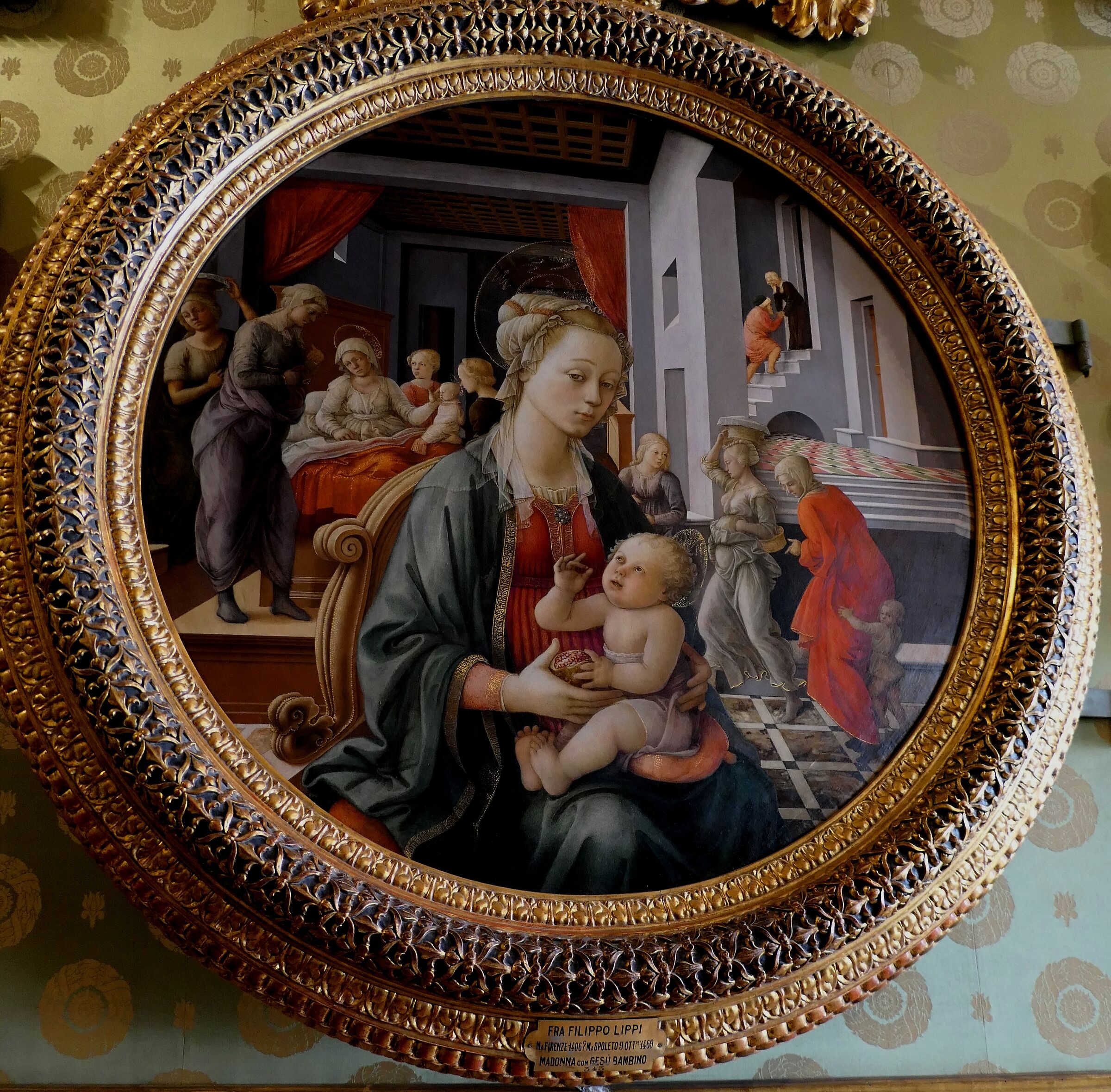 Galleria Palatina - Filippo Lippi - Madonna col Bambino