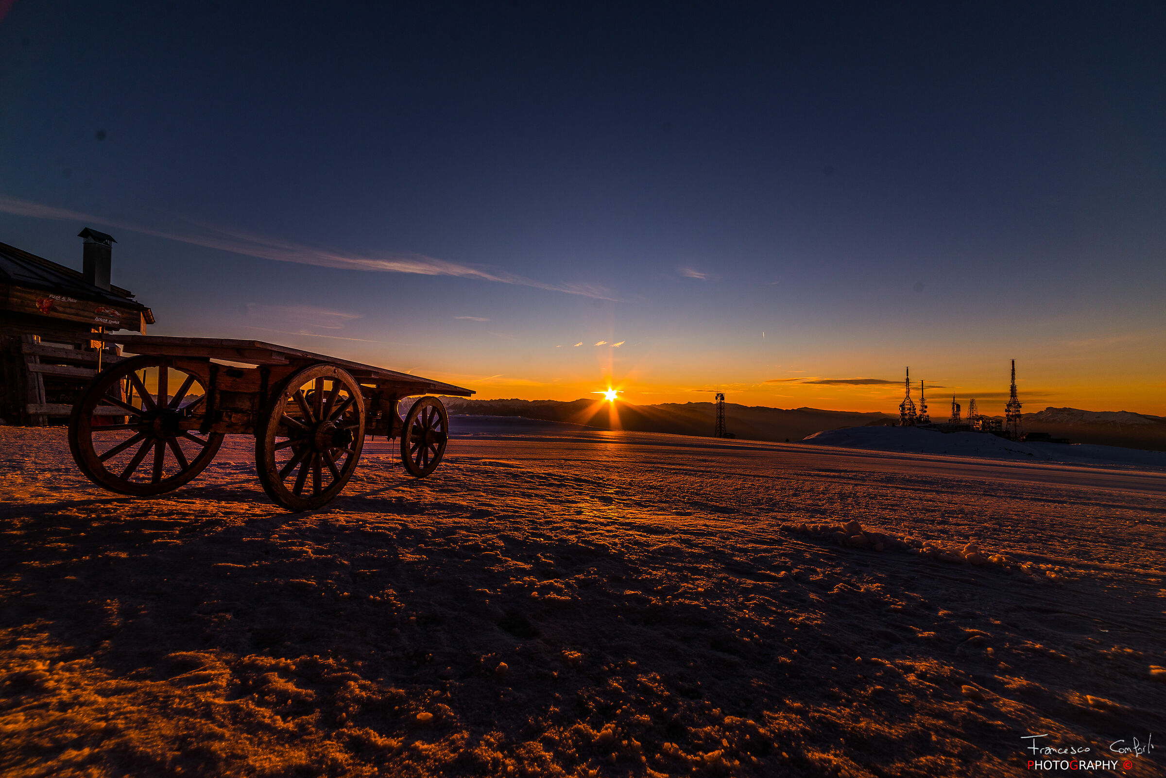 Alba al Rifugio La Roda - Cima Paganella - TN