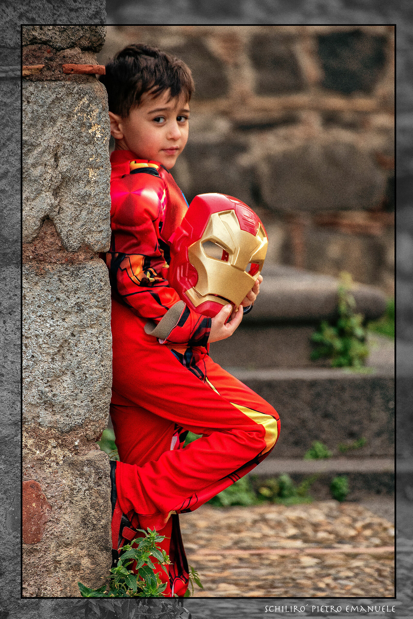 I'm going to protect you everywhere - even without a mask.