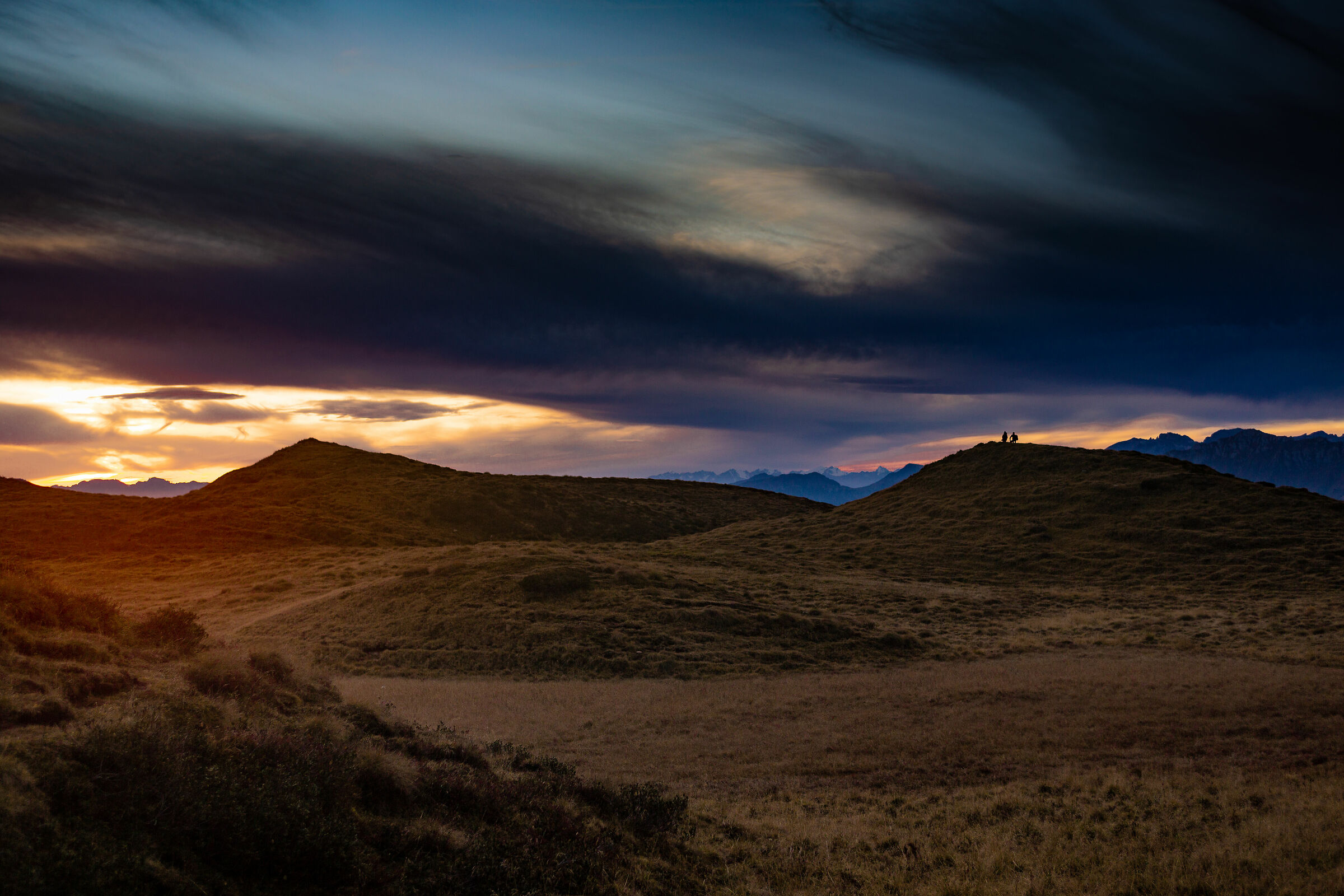 Aspettando il momento giusto.