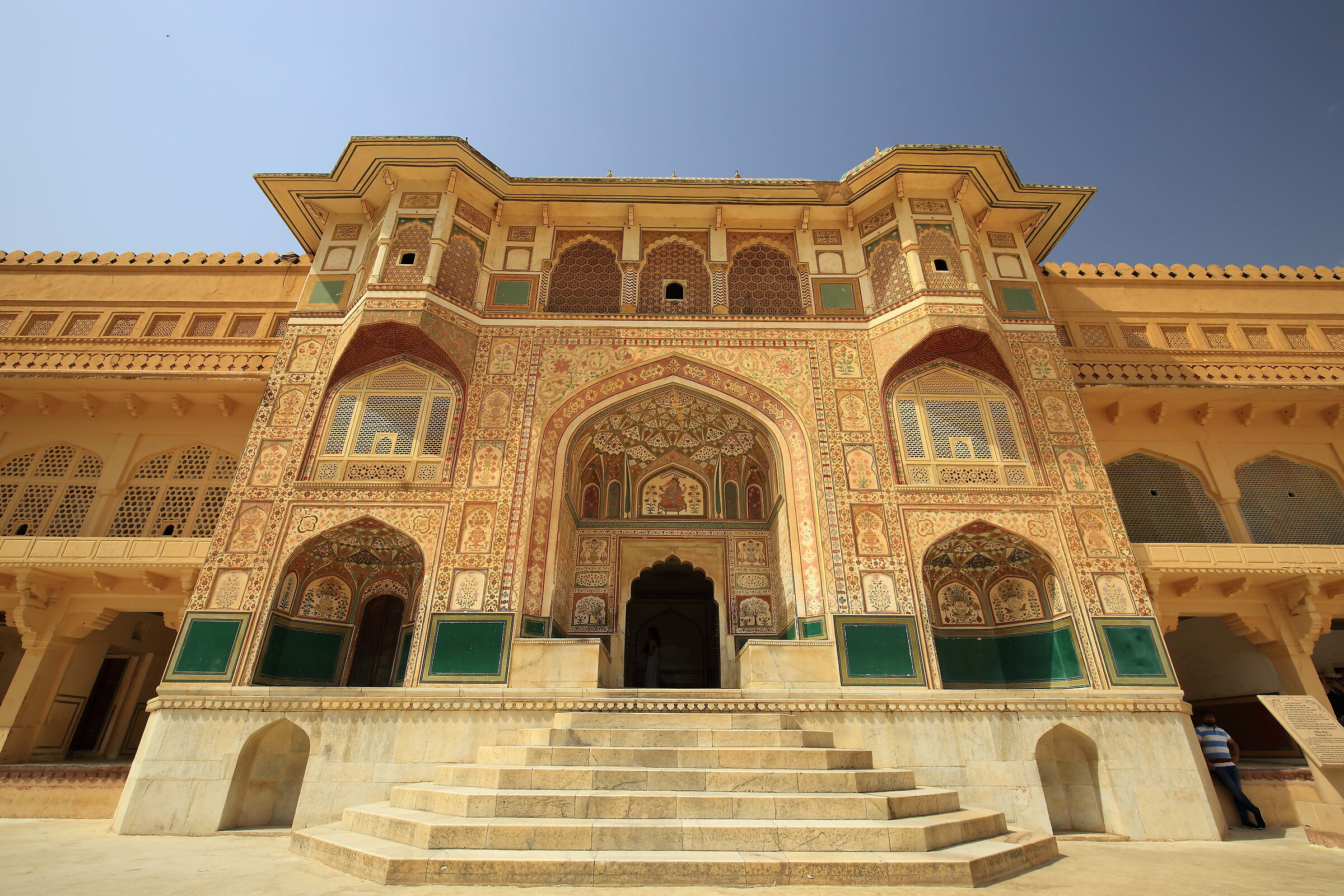 Interior of Amber Fort