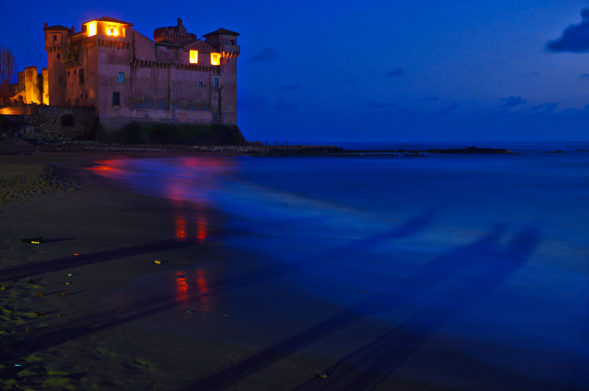 Luci e ombre sotto il Castello