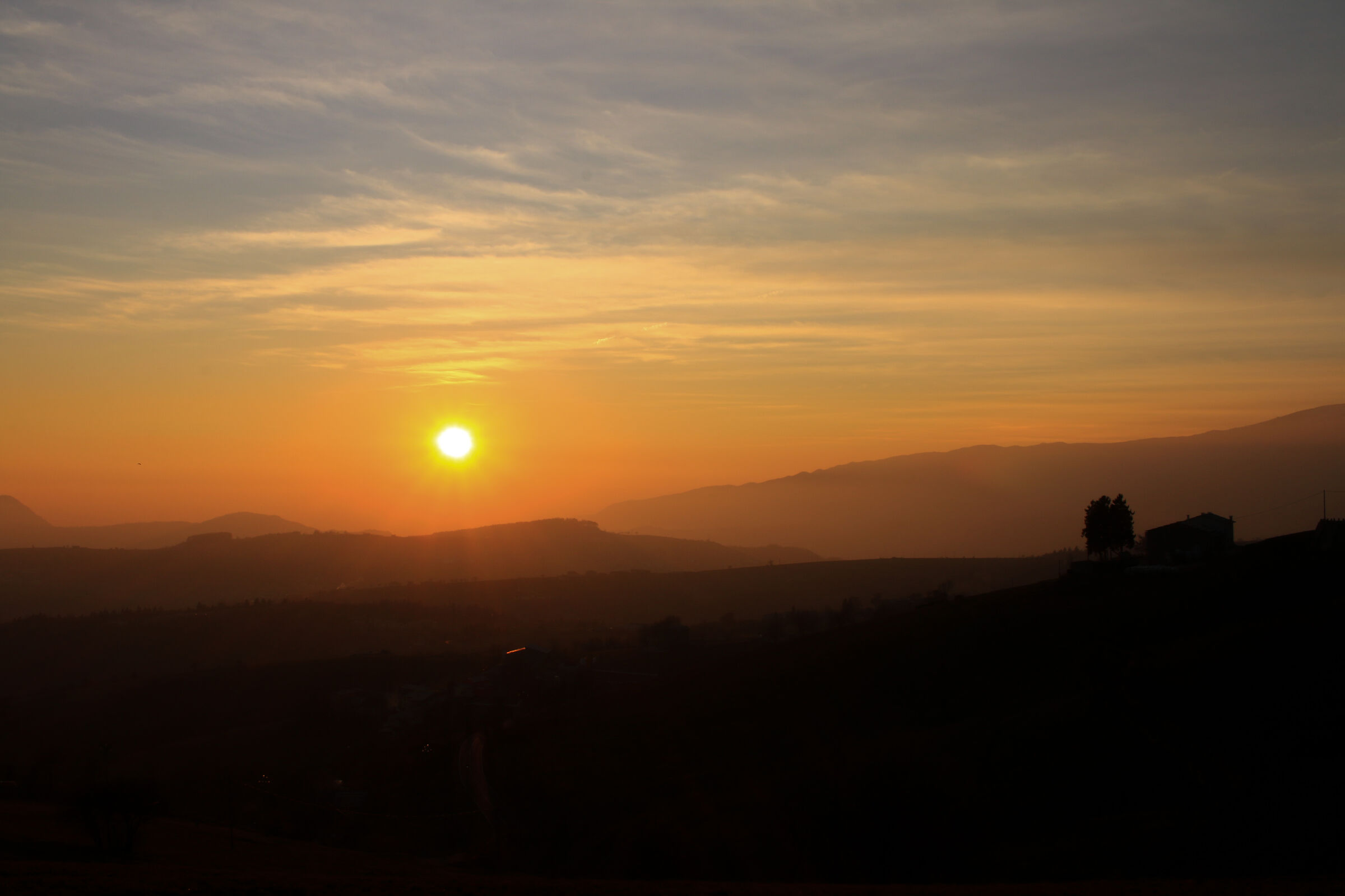 Sunset at Ca' Sale Phase 1