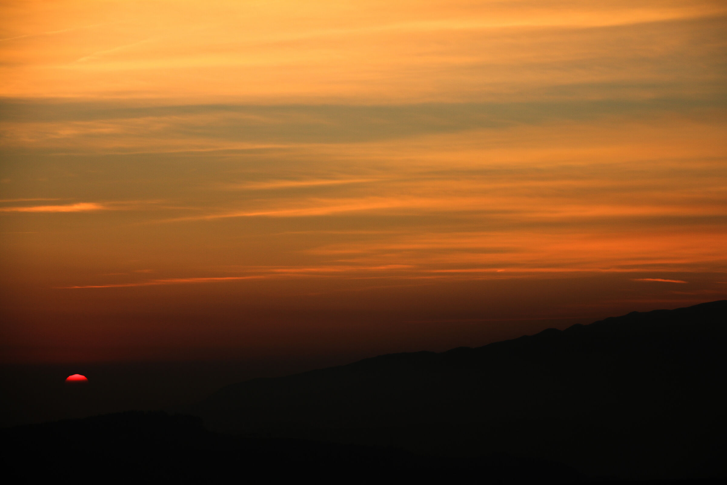 Sunset at Ca' Sale Phase 3