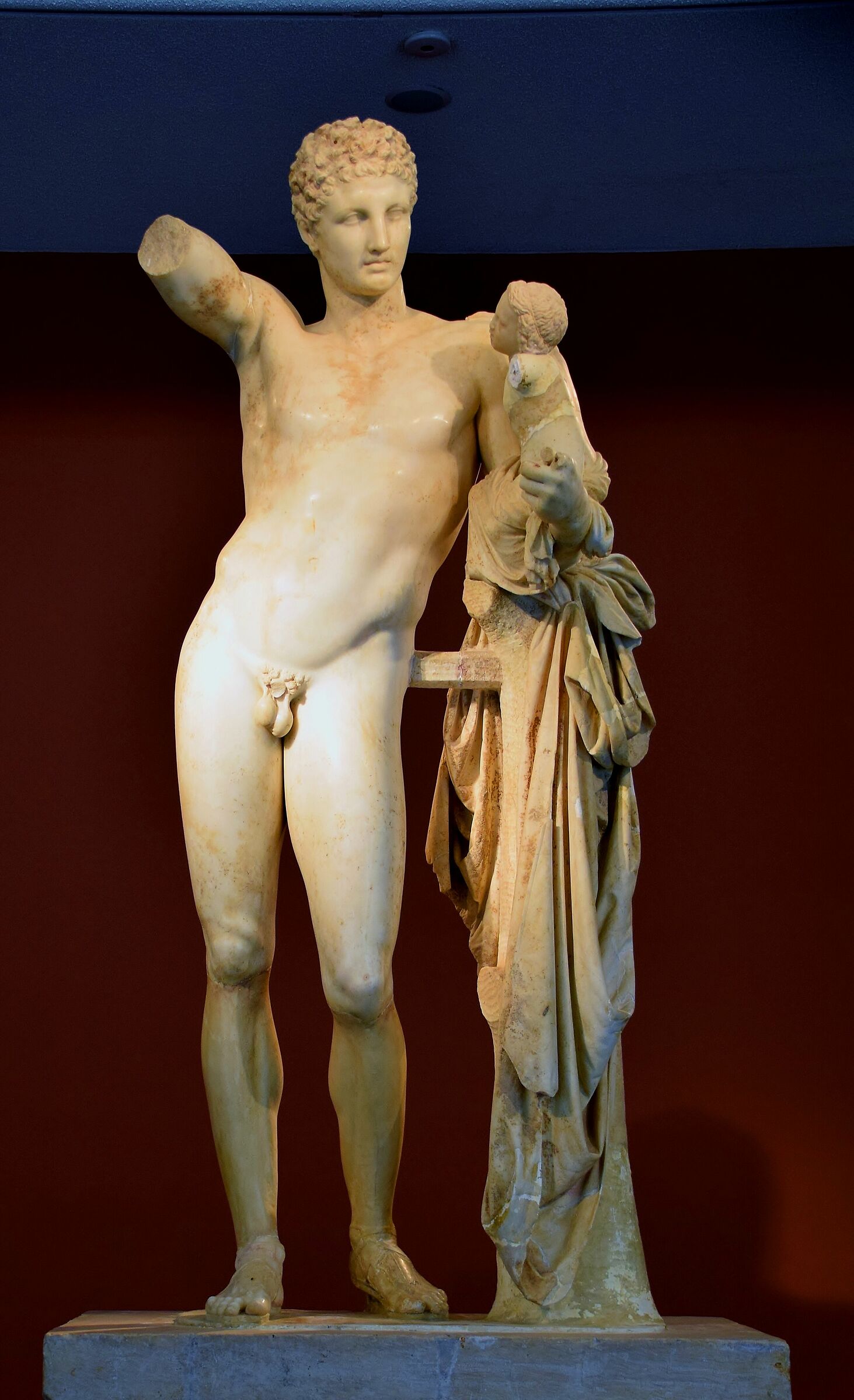Museo Archeologico di Olimpia - Hermes di Prassitele