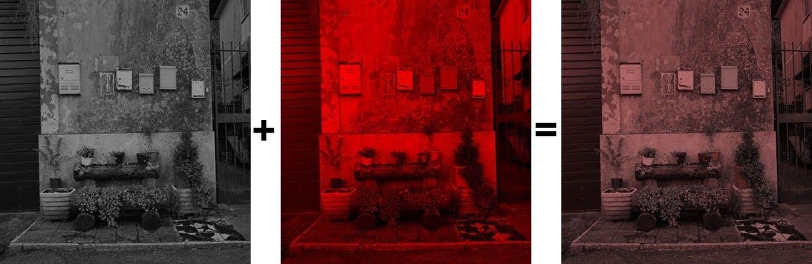 Land effect on my photo