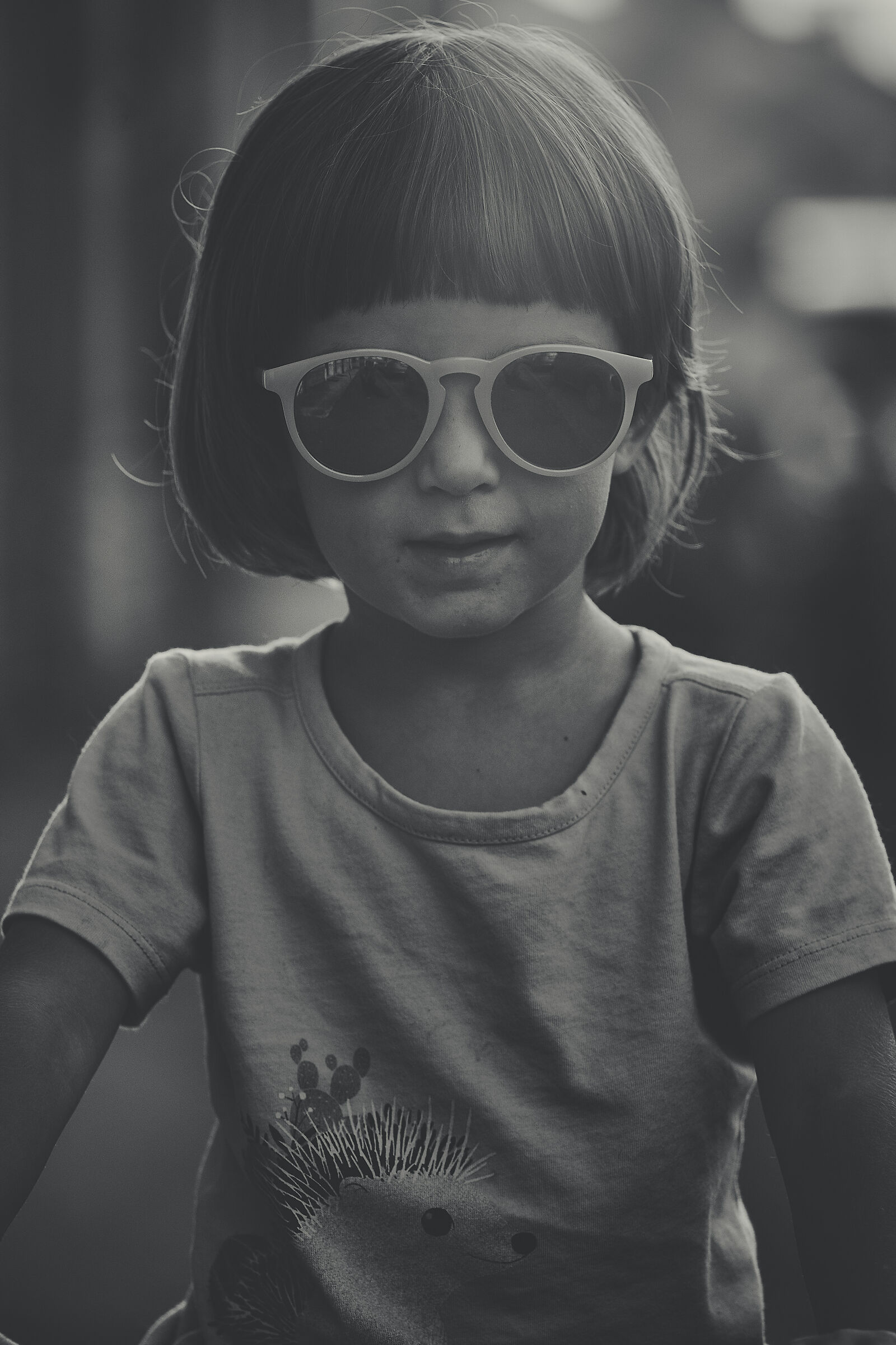 Backlight portrait