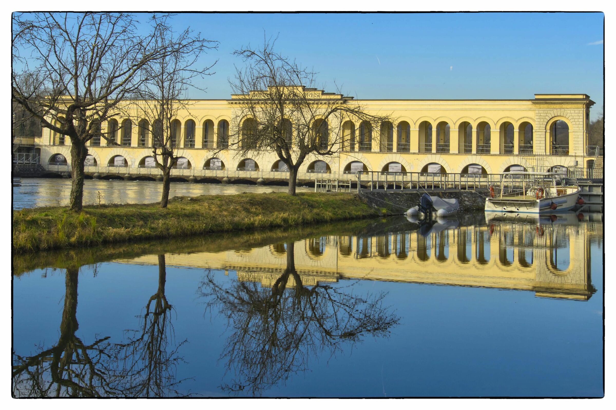 He took the Villoresi.