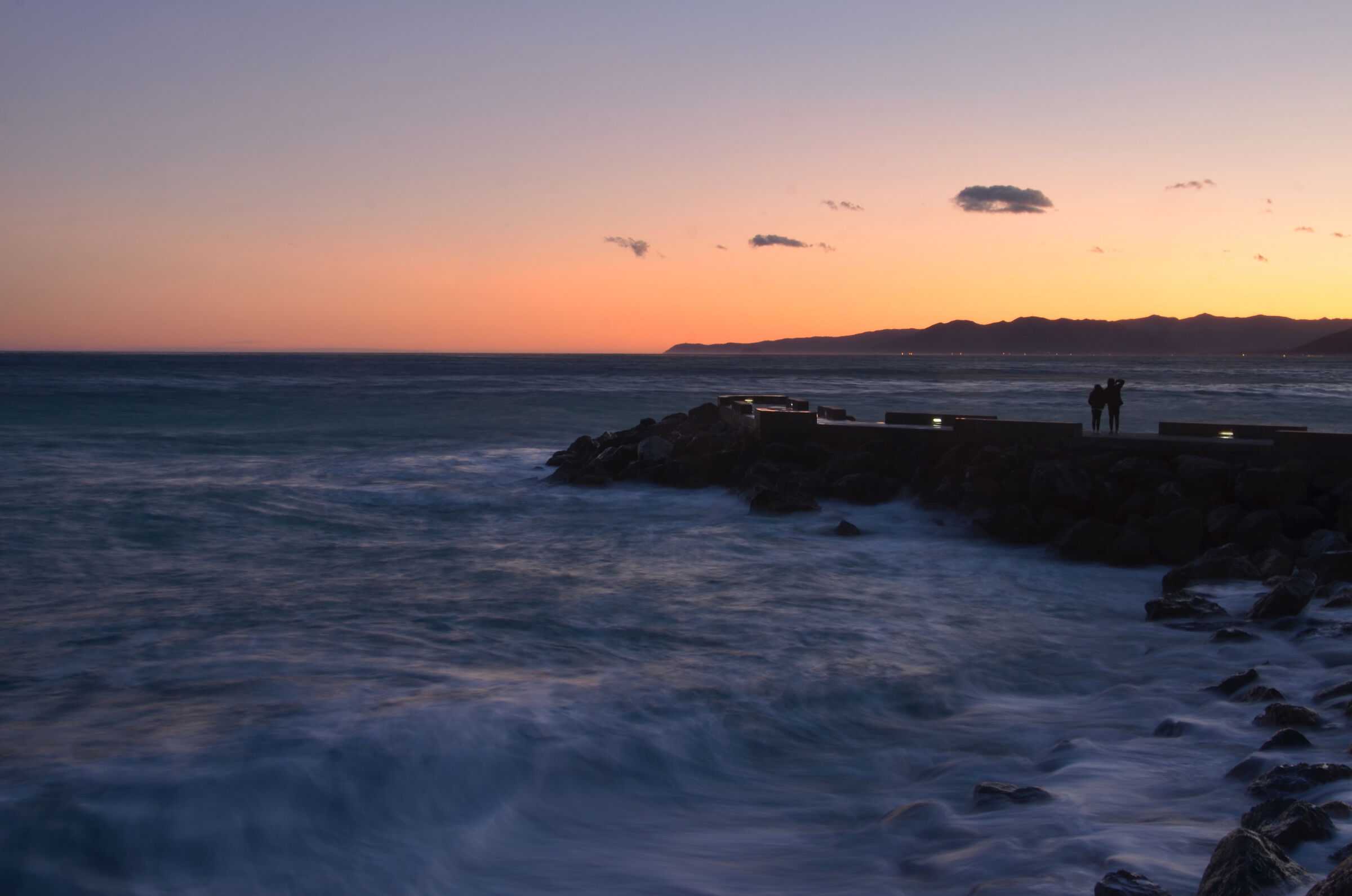 Contemplating the sunset