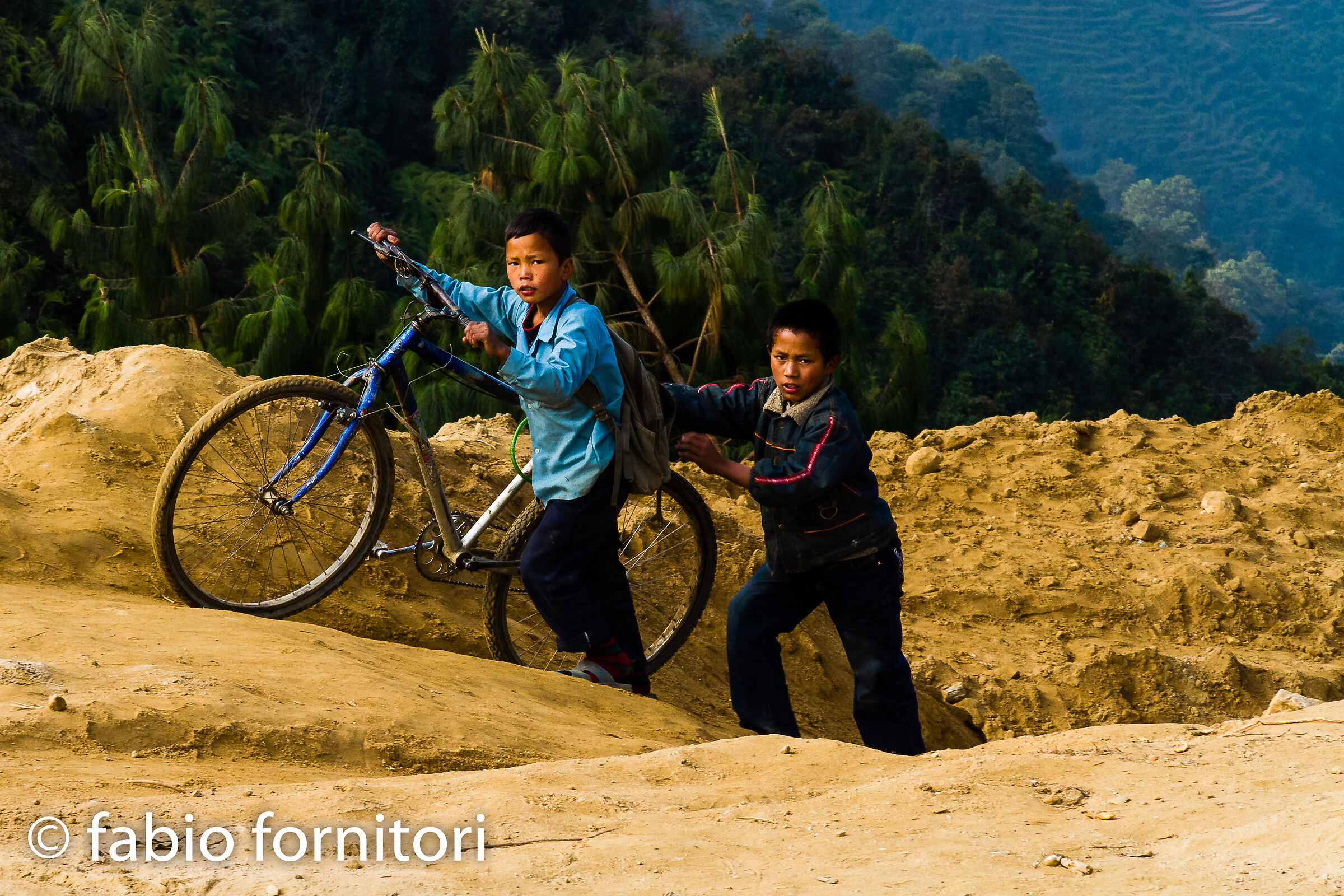Hellambu Valley, Boys, Nepal 2011