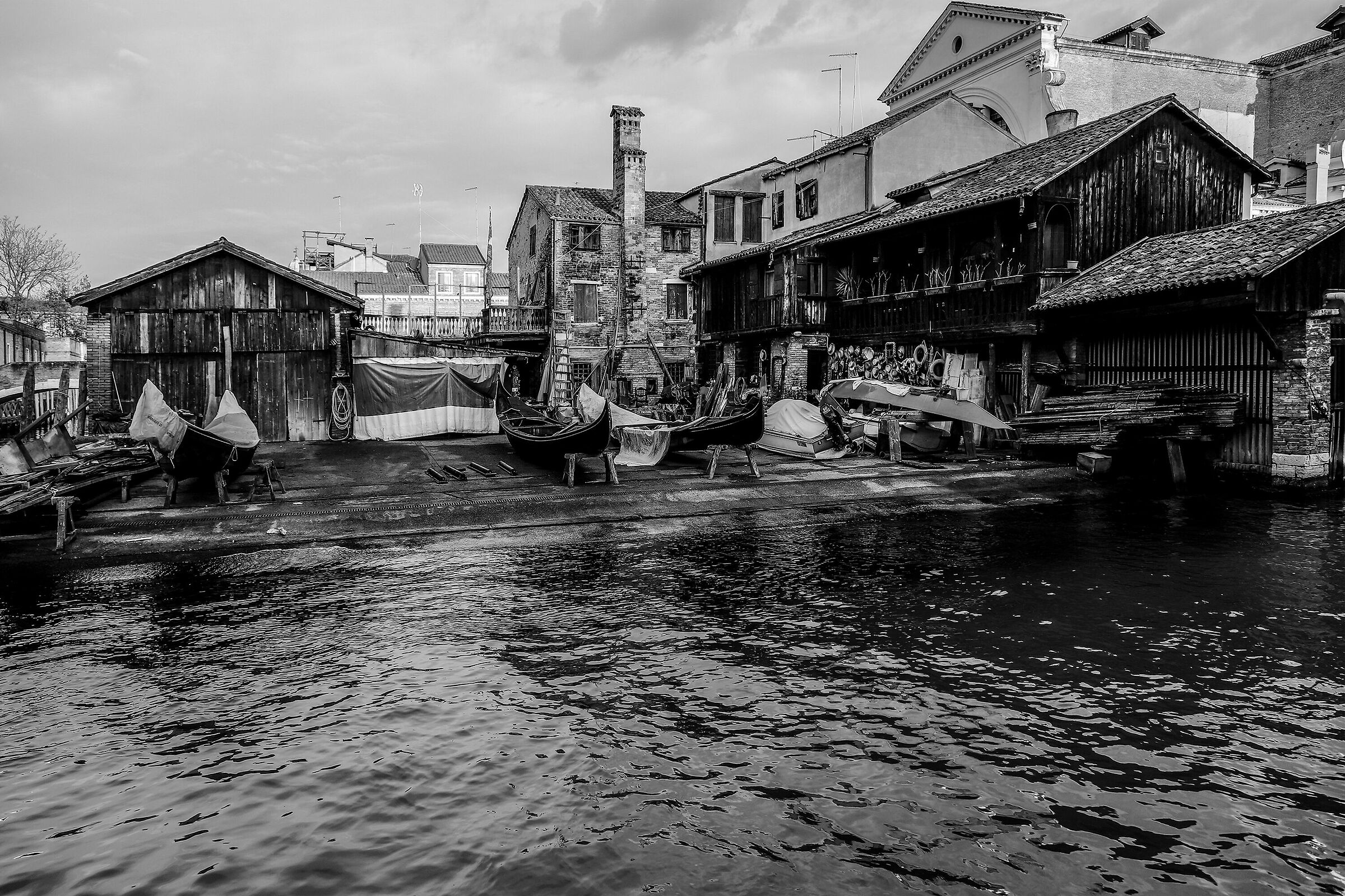 Squero in Bianconero