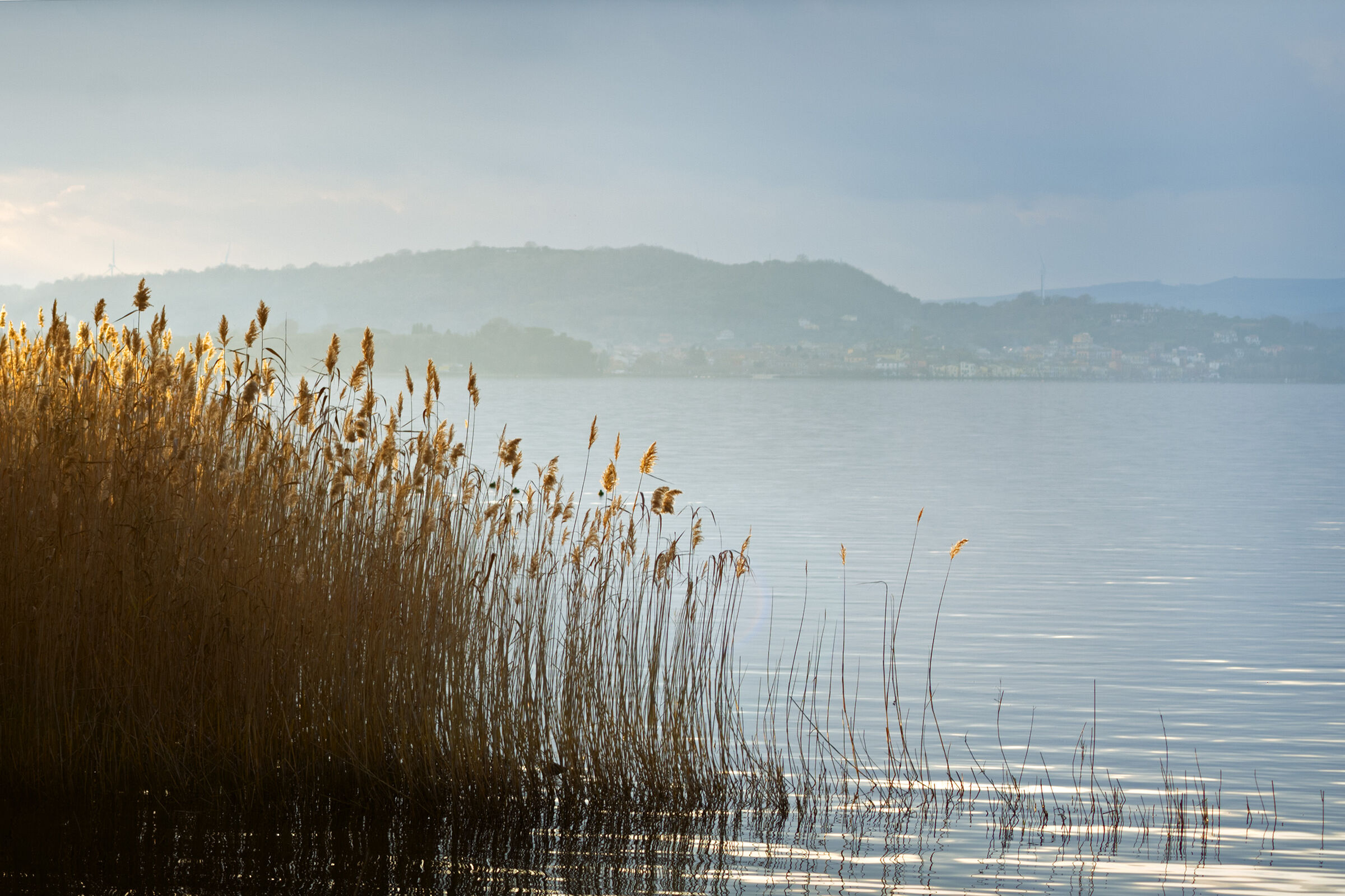 Tramonto al lago di Bolsena
