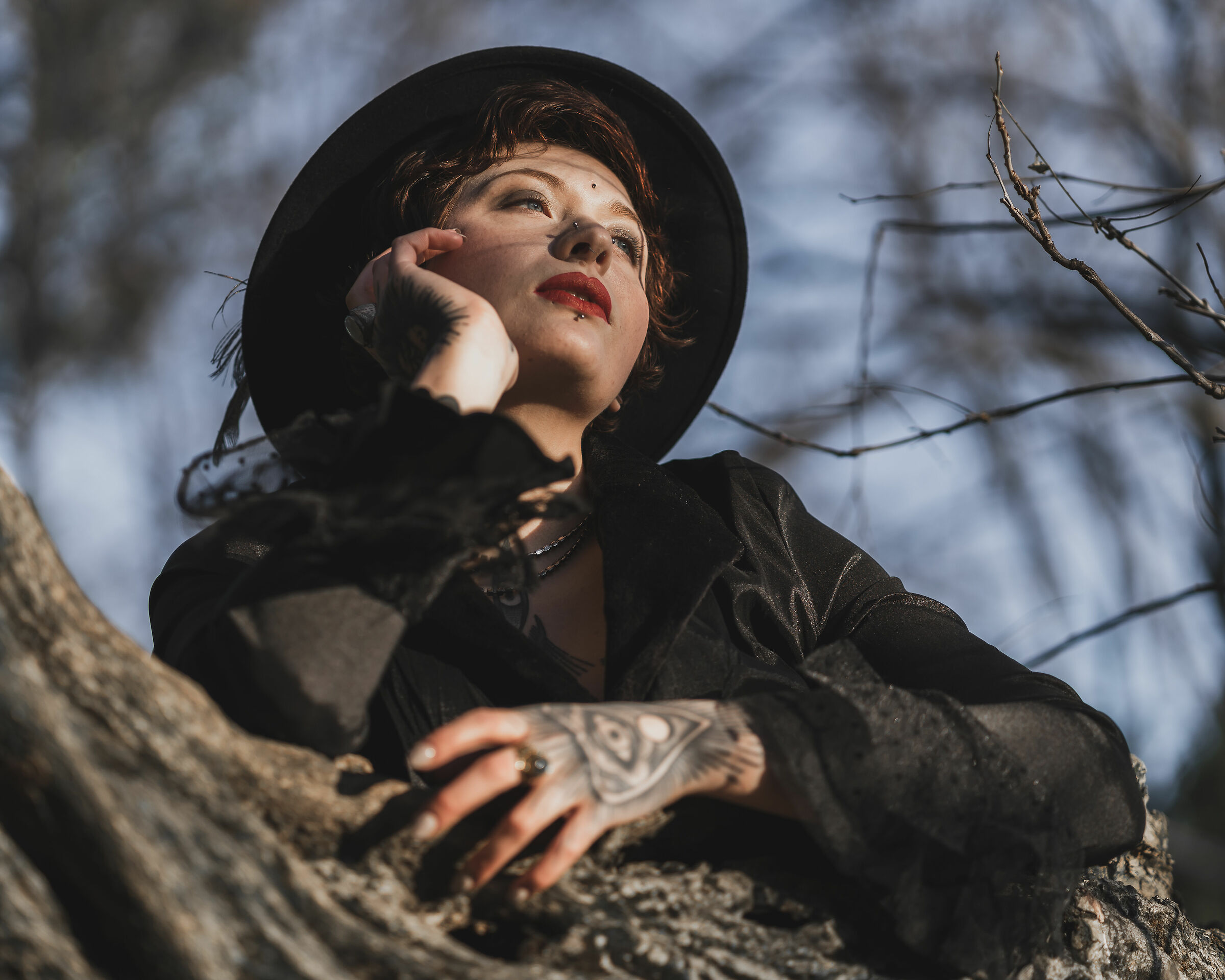 Snow White Is a badass goth girl