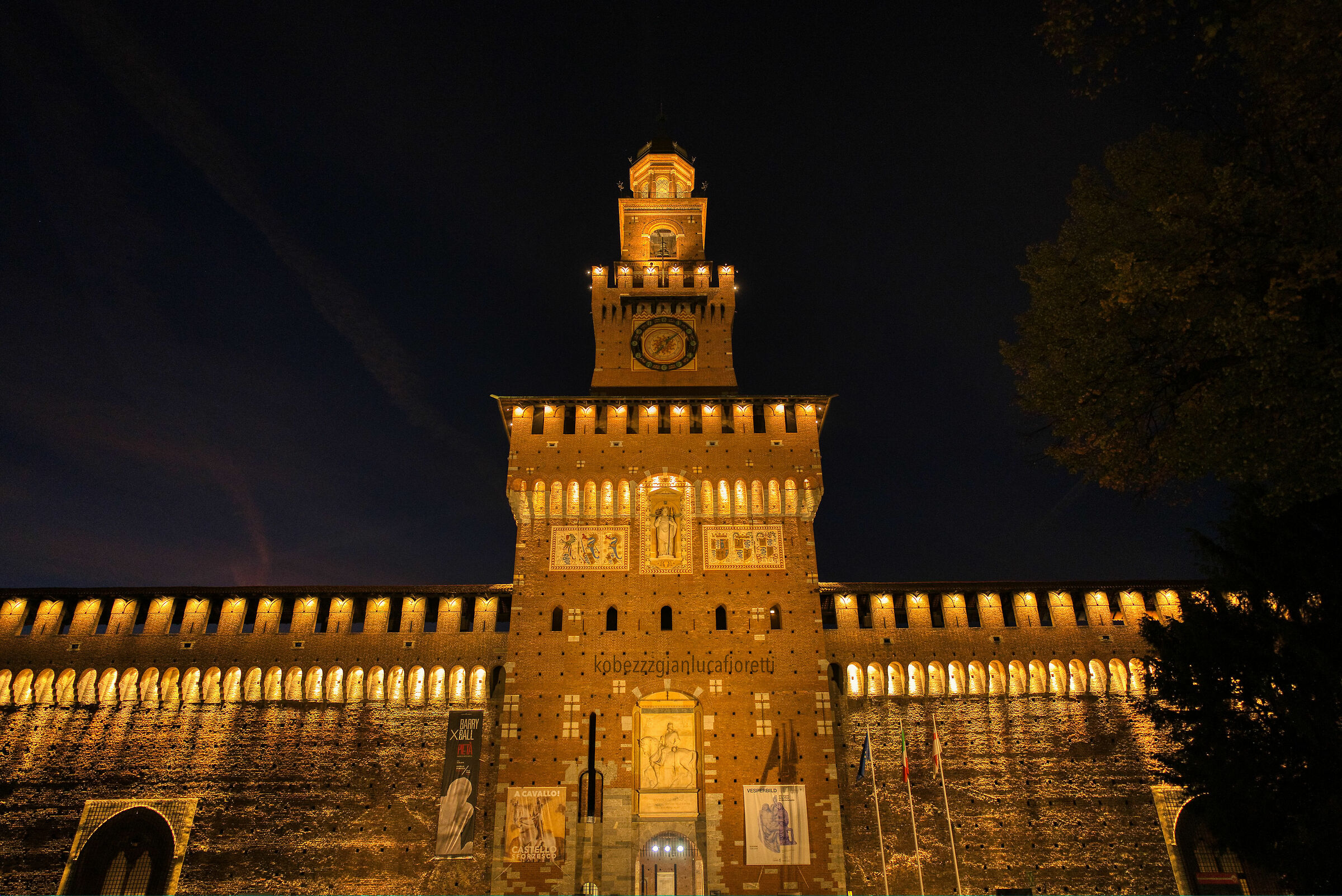 Castello Sforzesco by Night
