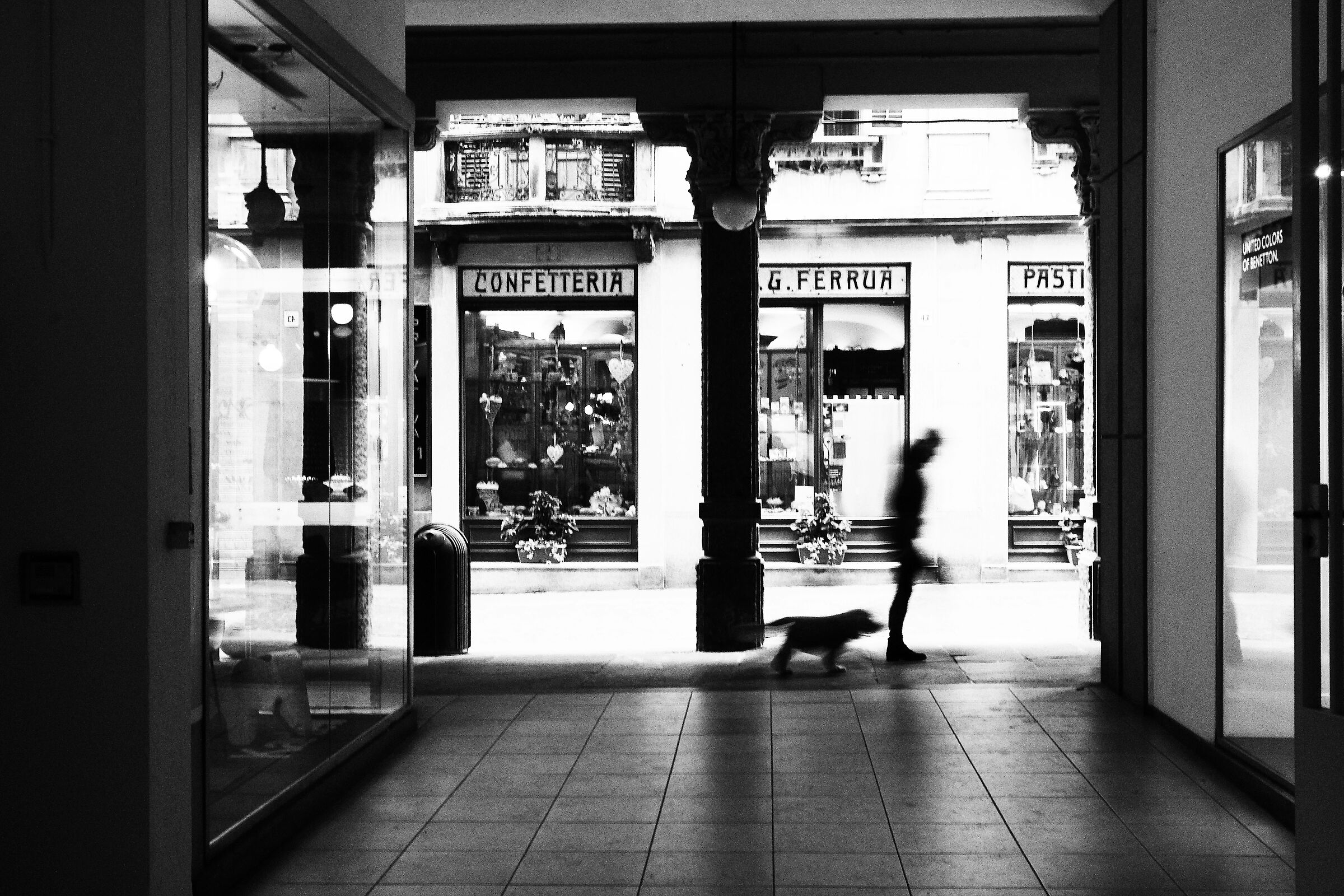 Passaggio con il cane