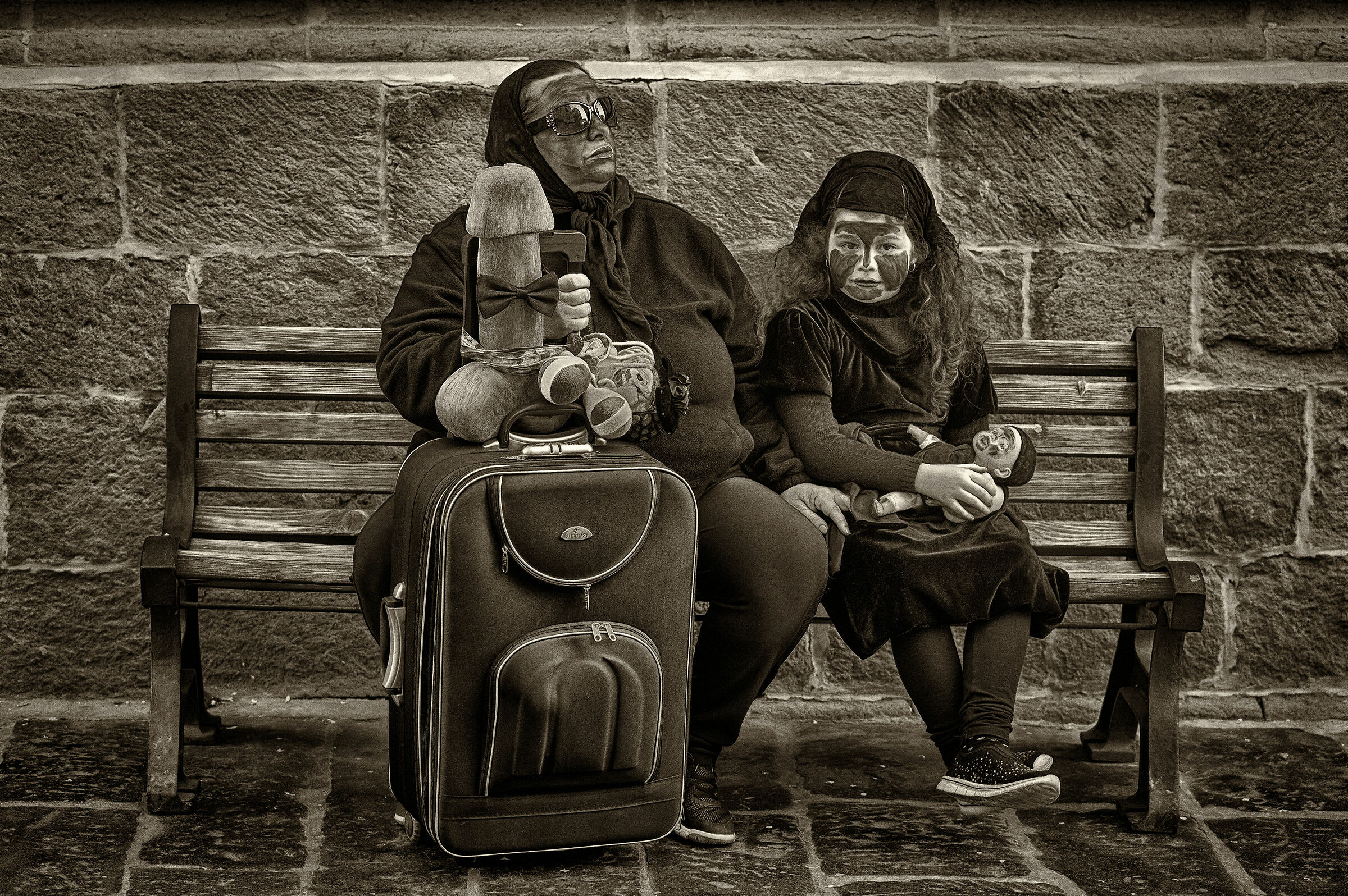 Bosa 2020 - Nonna e nipote pronte a partire