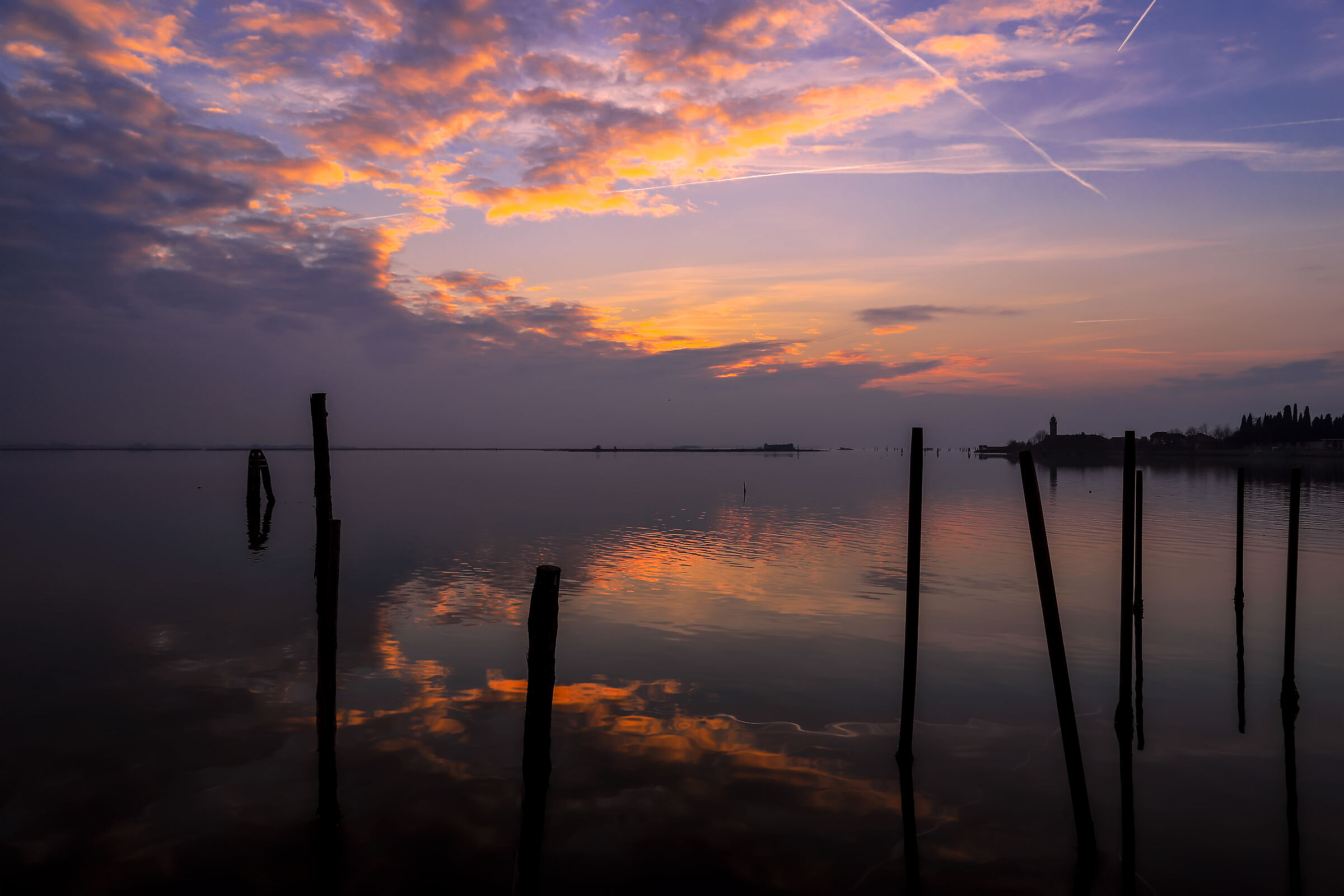 Tramonto sulla Laguna