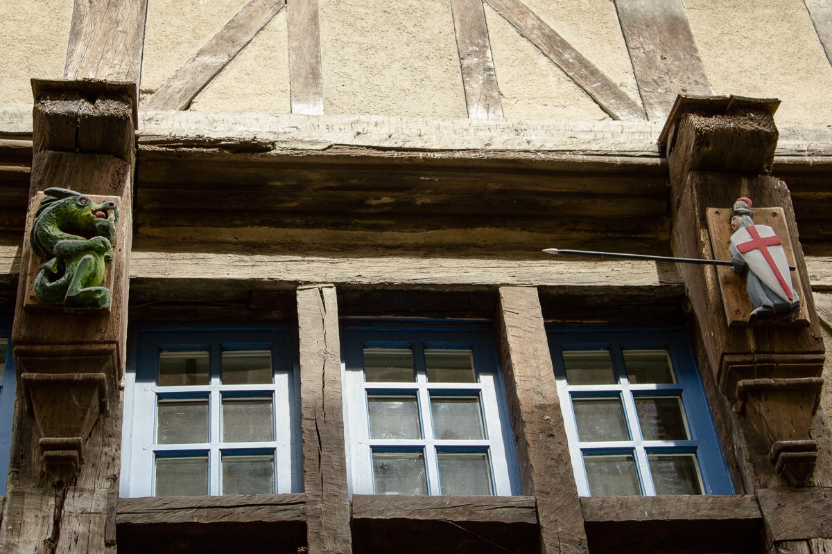 on the streets of dinan