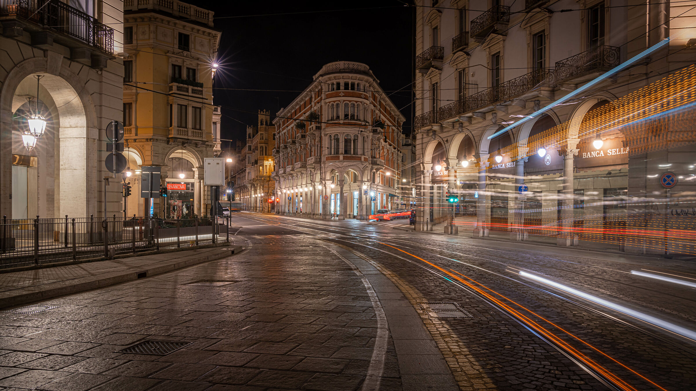 Via Pietro Micca e la sua bellissima "Diagonale"