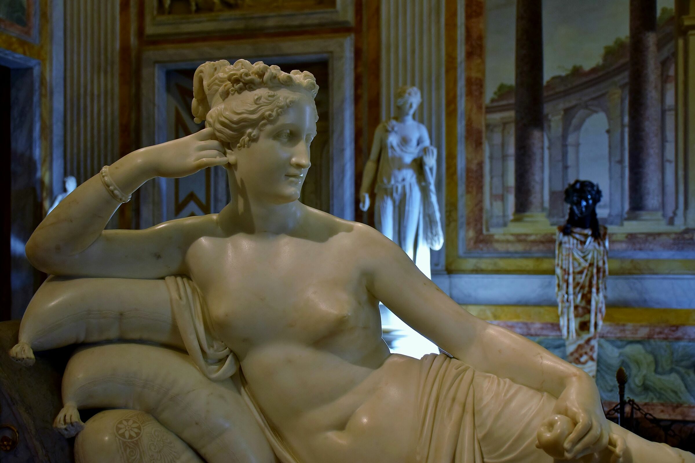 Galleria Borghese- Antonio Canova "Paolina Bonaparte&qu...