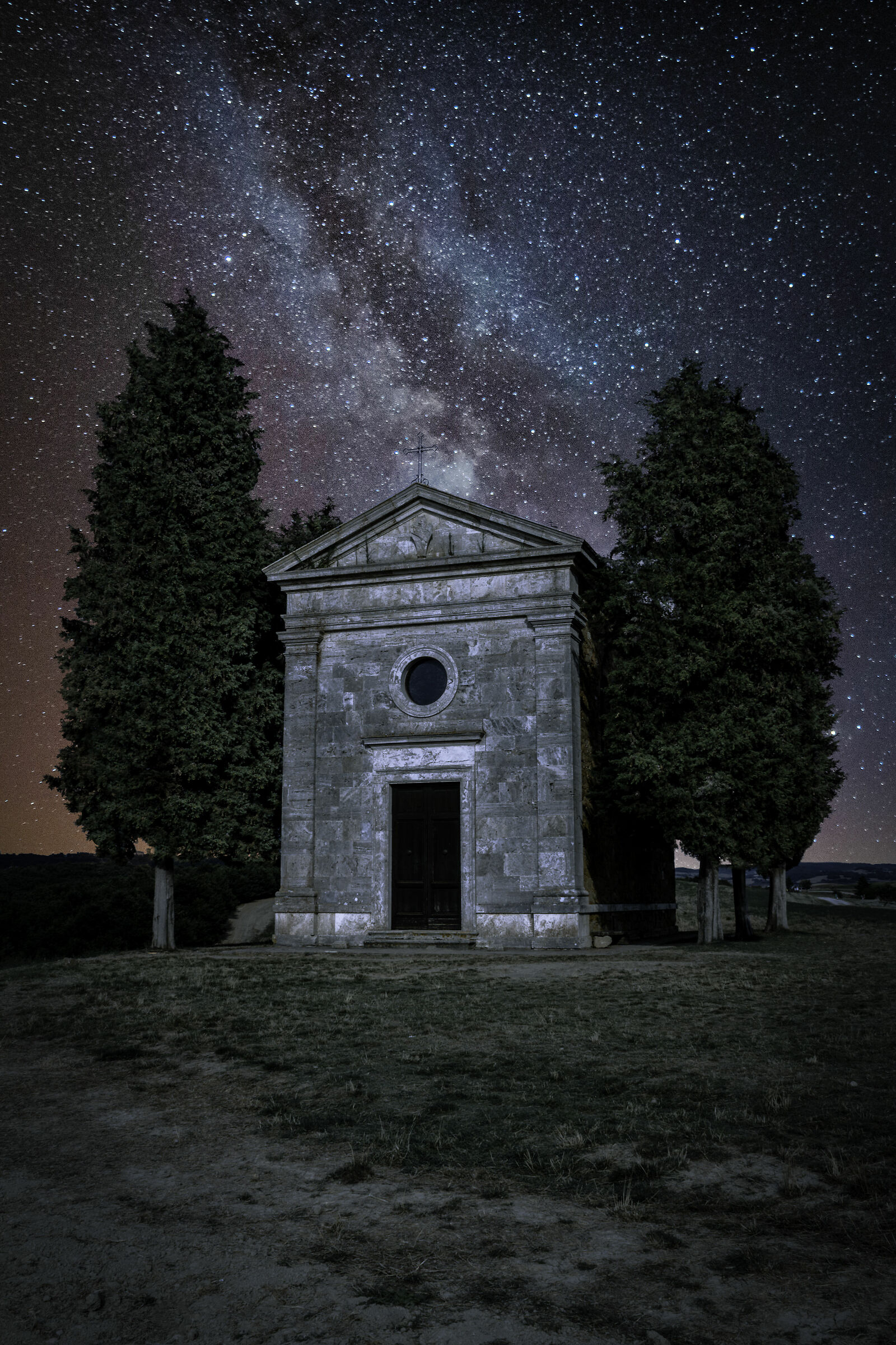 Chapel of Our Lady of Vitaleta- San Quirico d'Orci