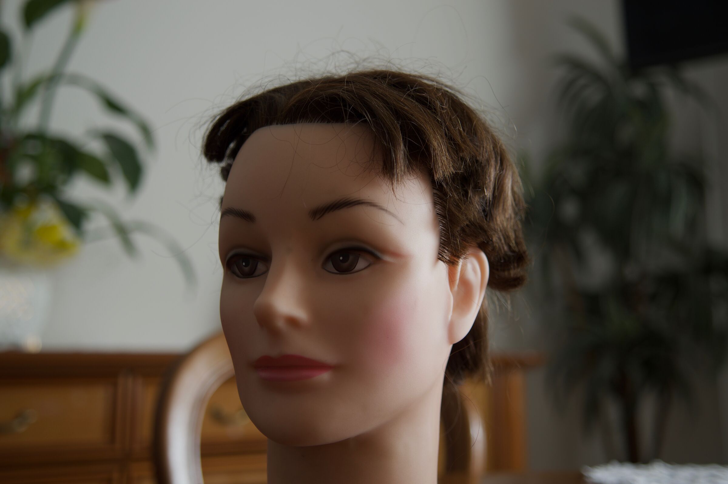 School mannequin cutting