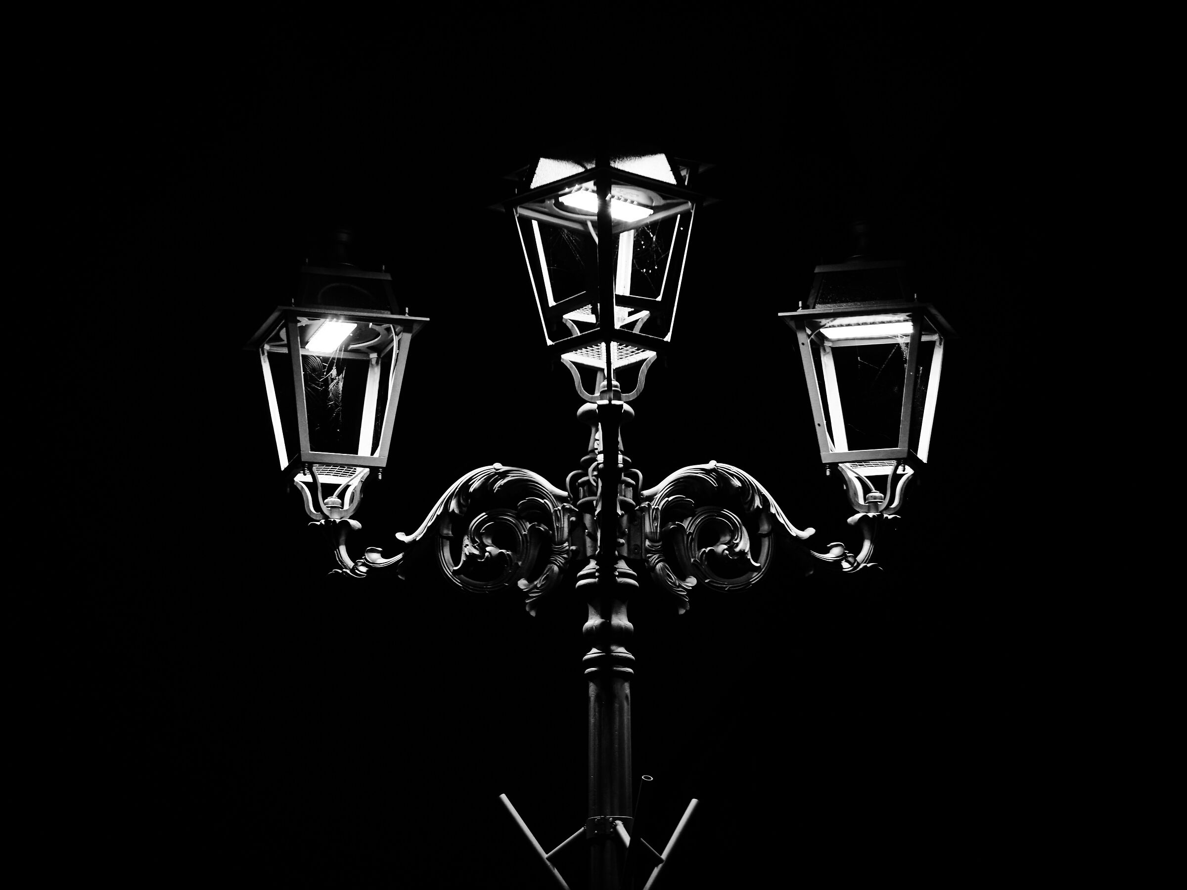 Il lampione della piazza