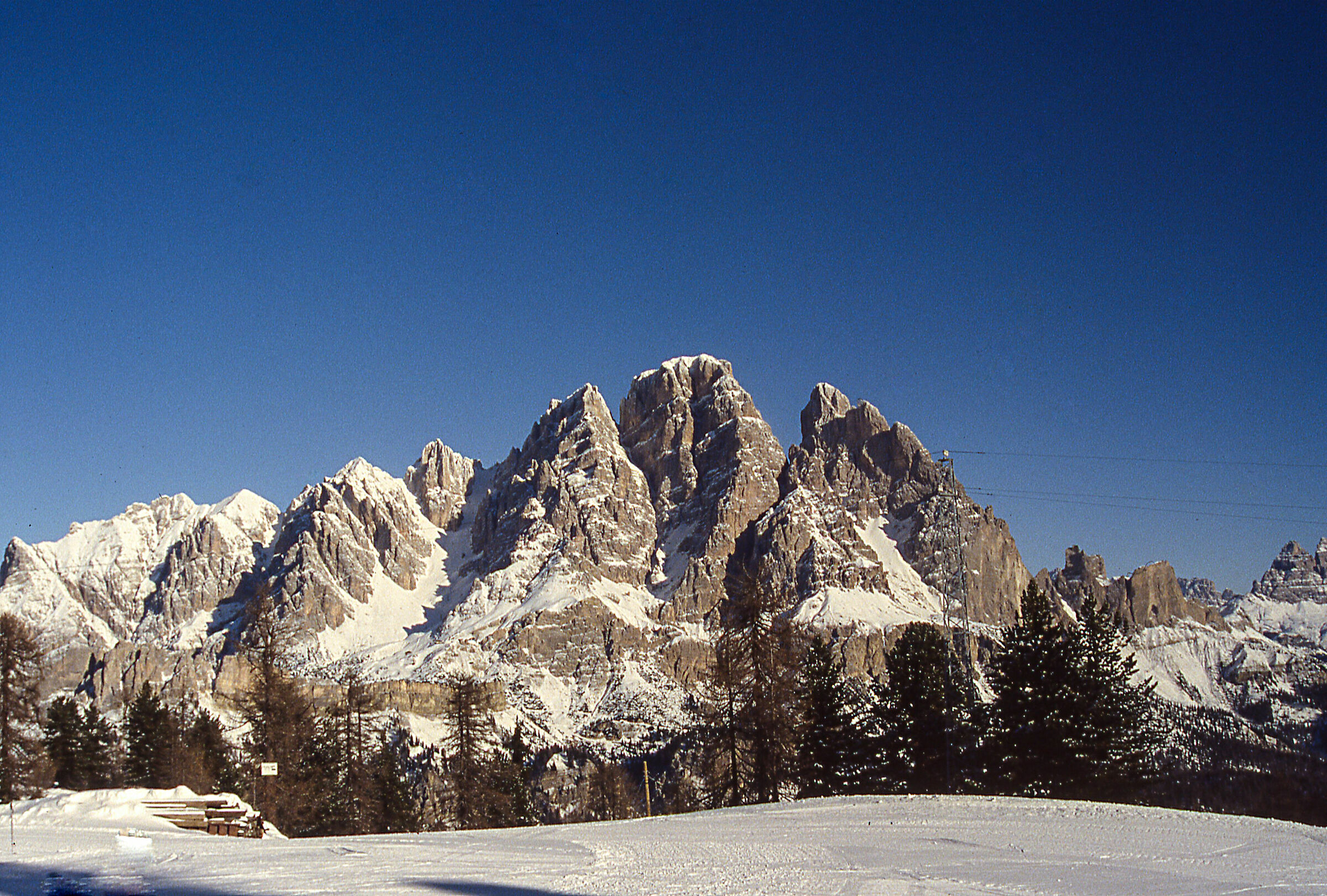 Nella valle del Cristallo di Cortina D'Ampezzo