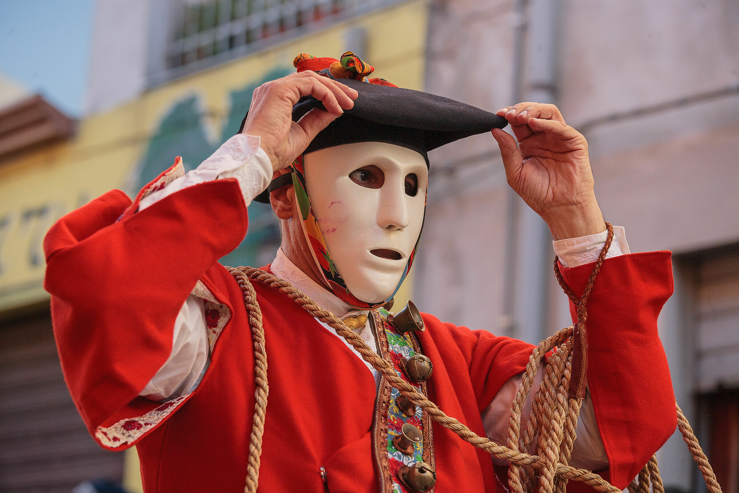 Sardegna.Carnevale di Mamoiada 2020.Issohadores