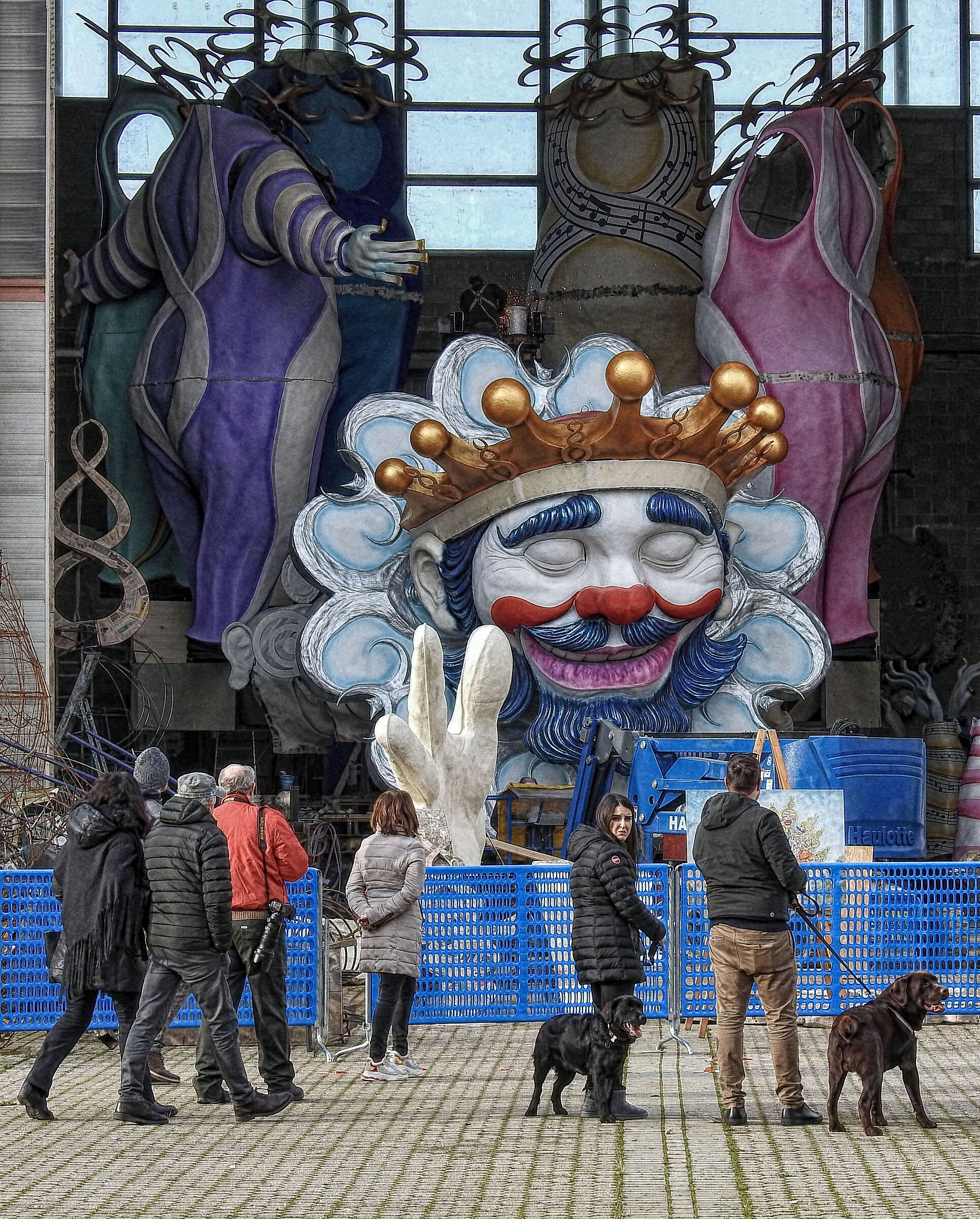 In preparazione a VIareggio