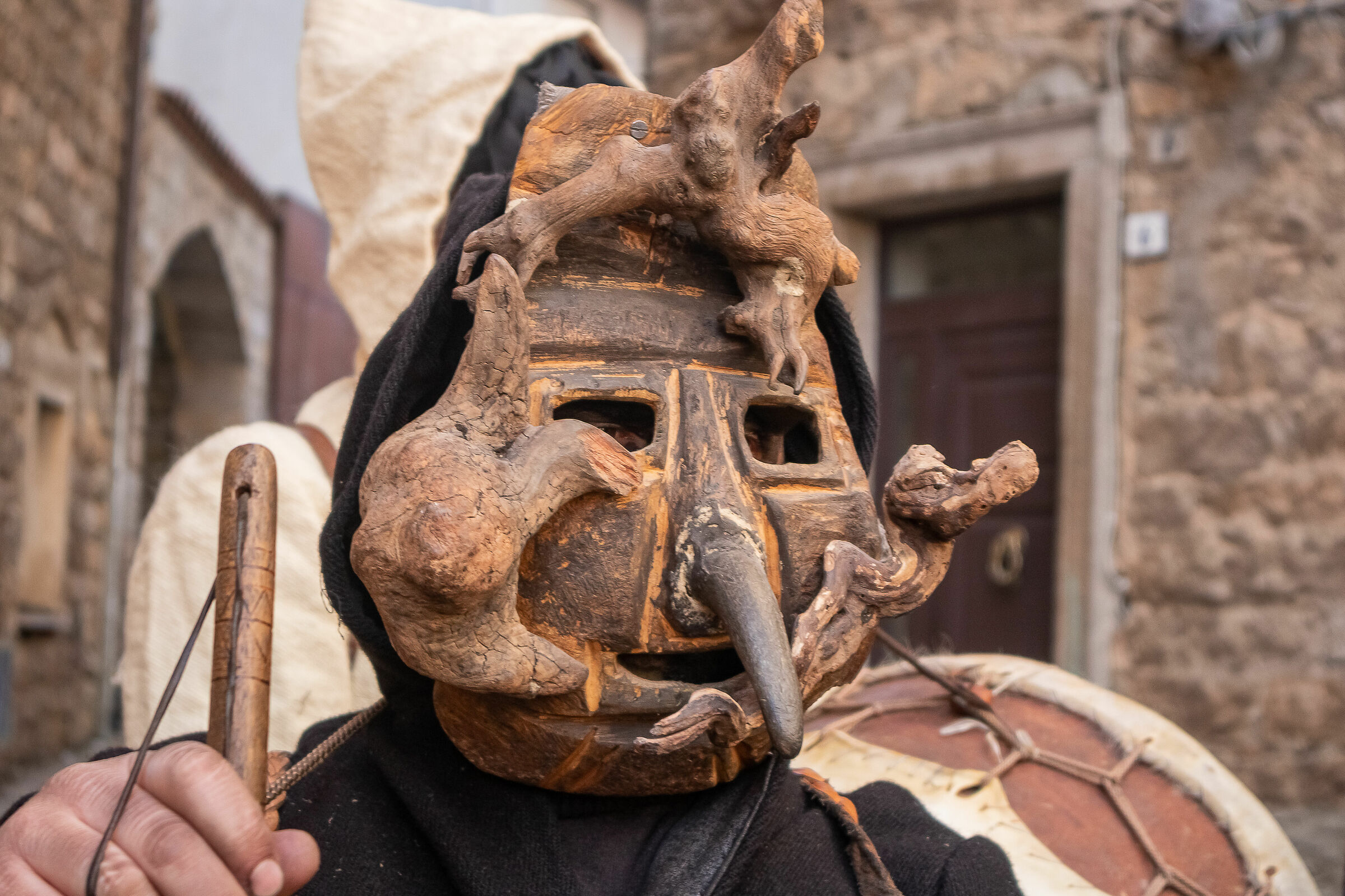 Sardegna.Carnevale di Gavoi 2020.Maschera