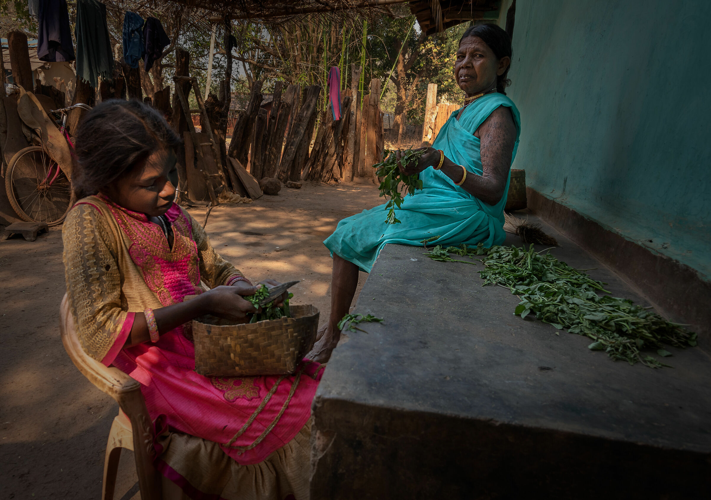 Life in tribal village