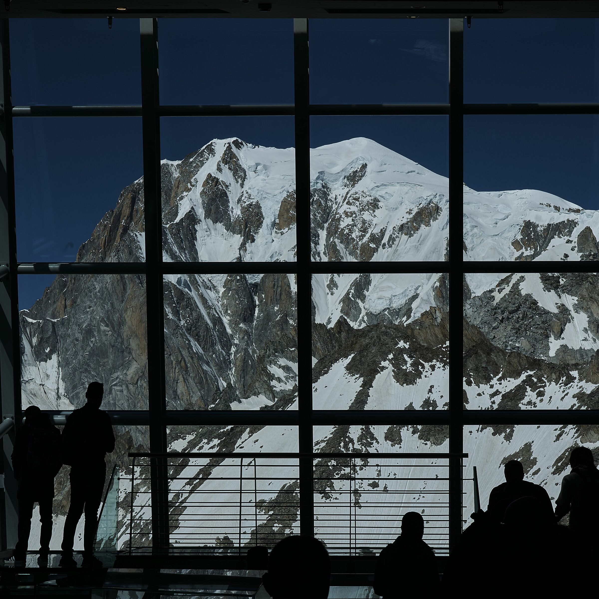 A stained glass window on the White