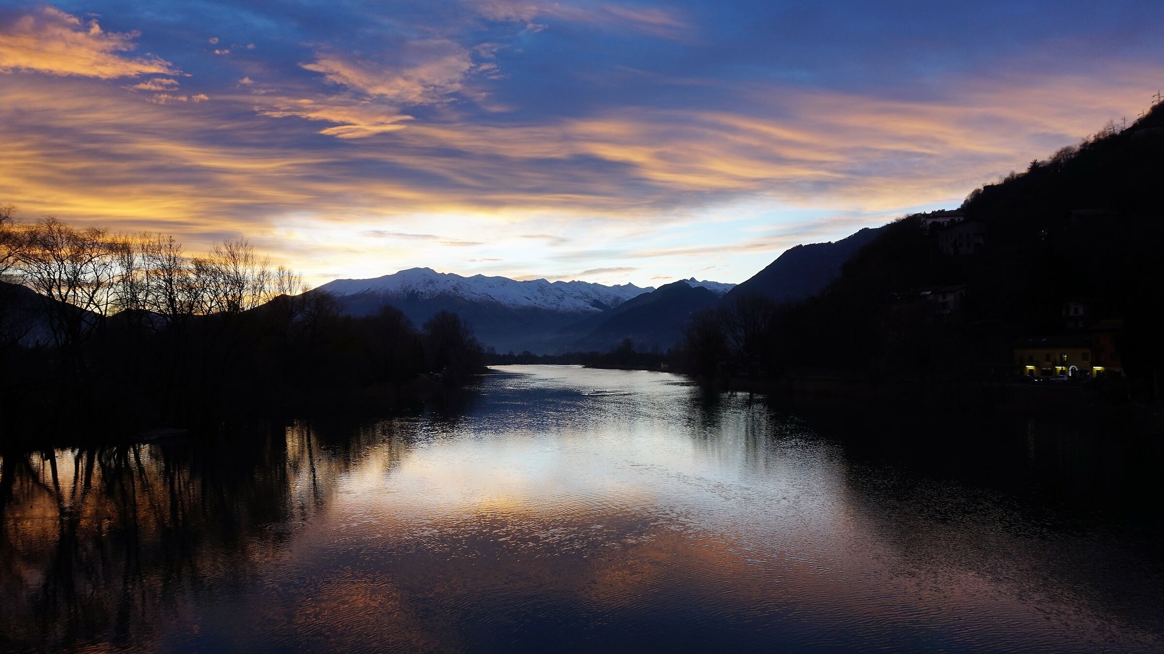 Sunset at the Pass Bridge