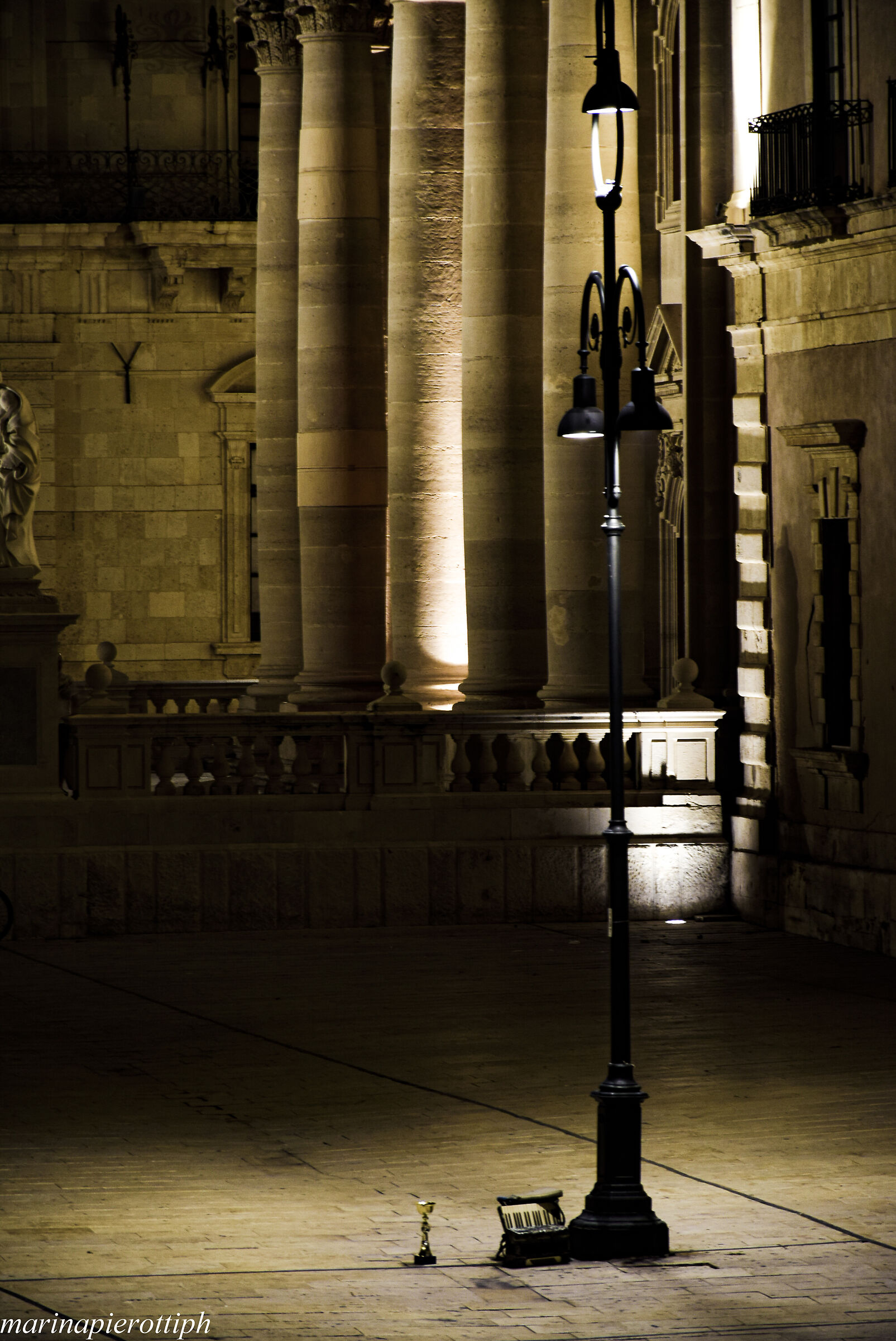 lampione in piazza