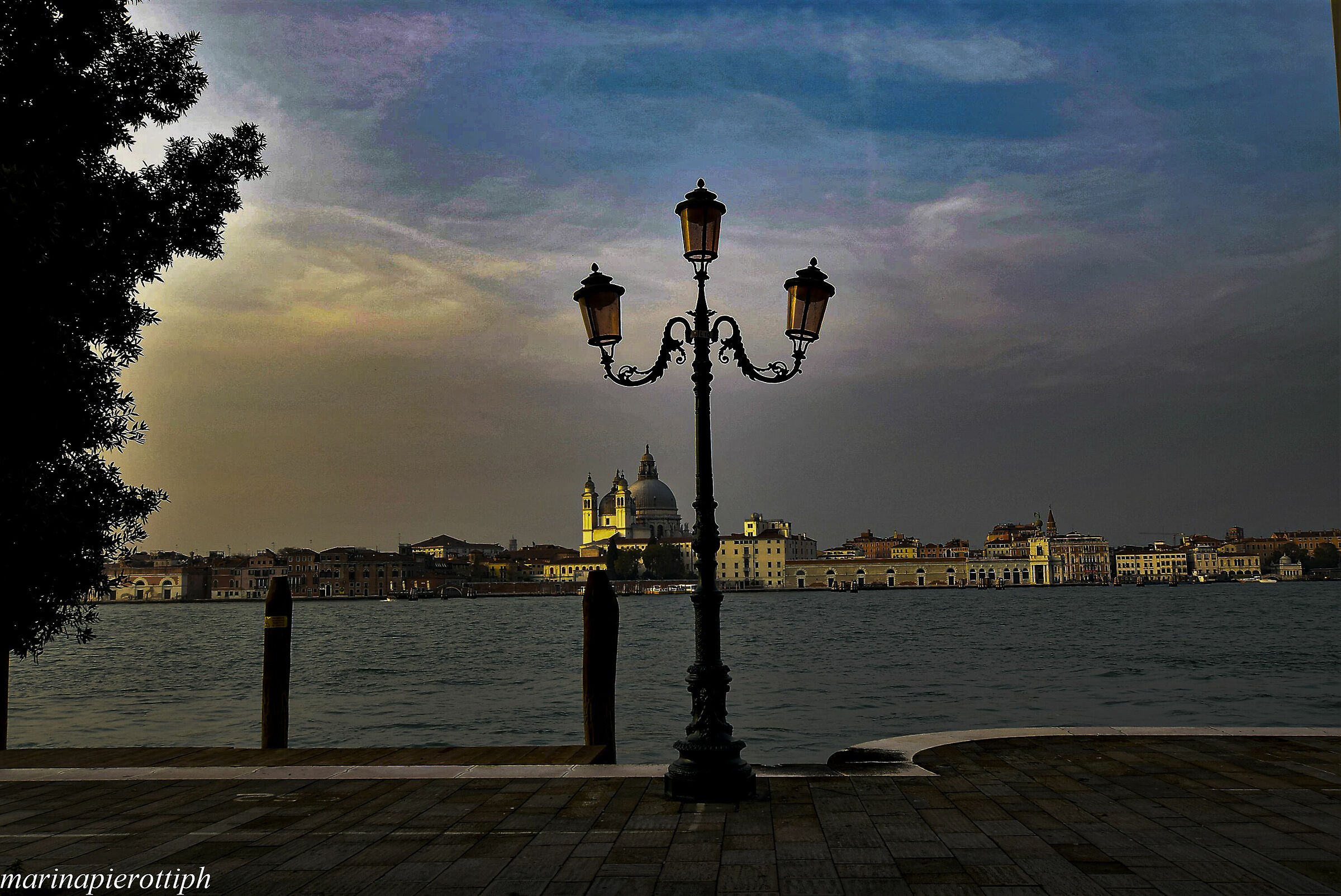 tramonto a Venezia