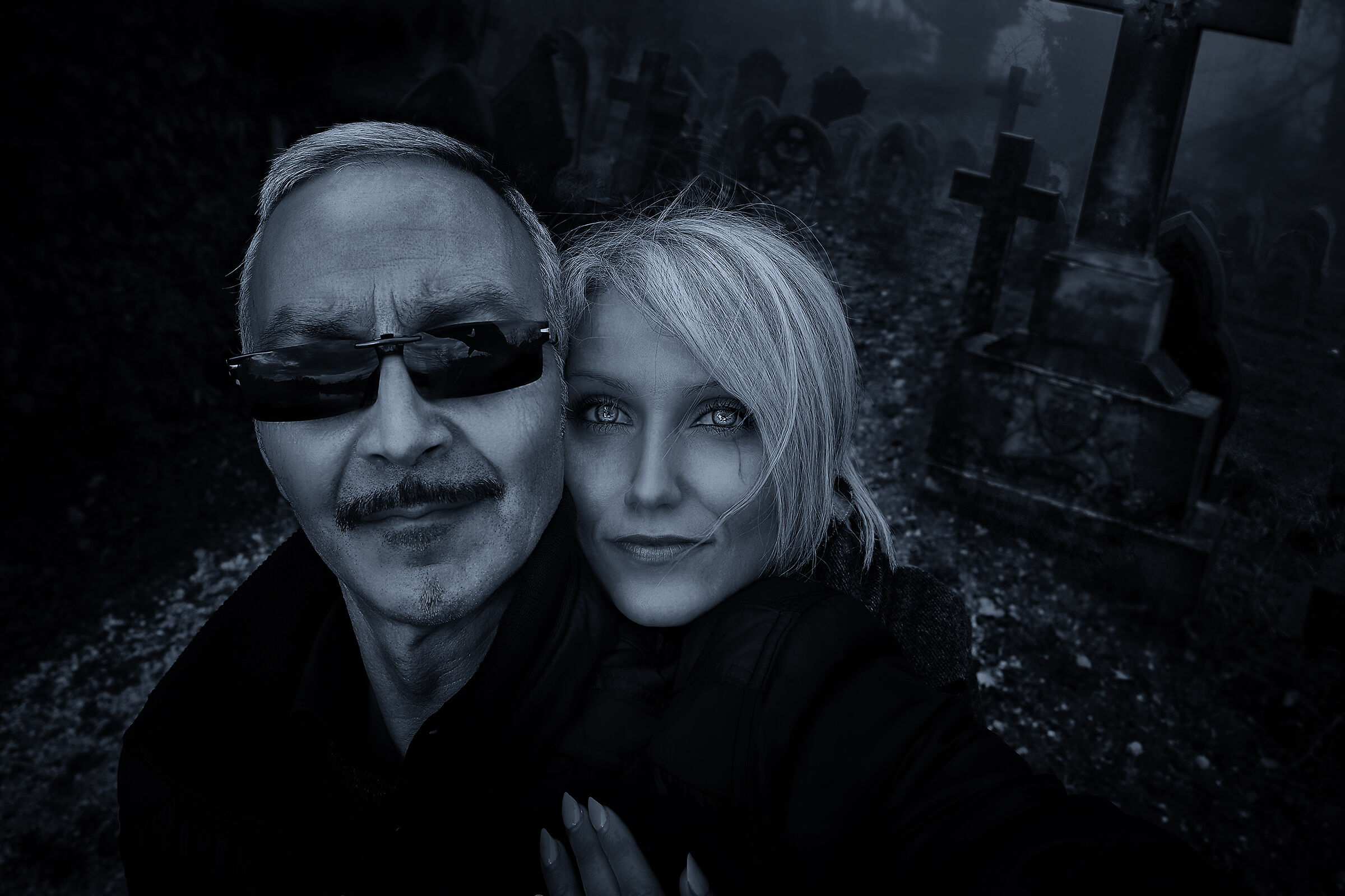 Moonlight Selfie with Witch