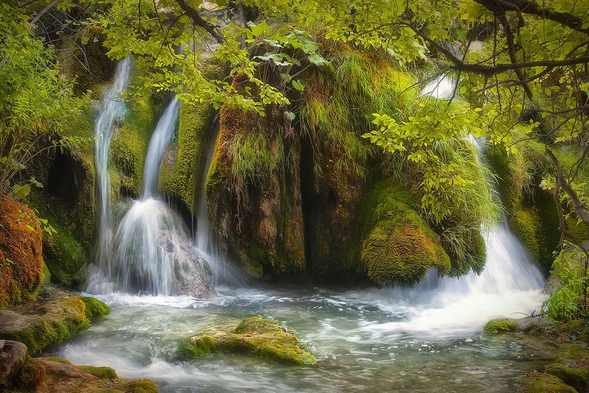 Cascatella ai laghi di Plitvice